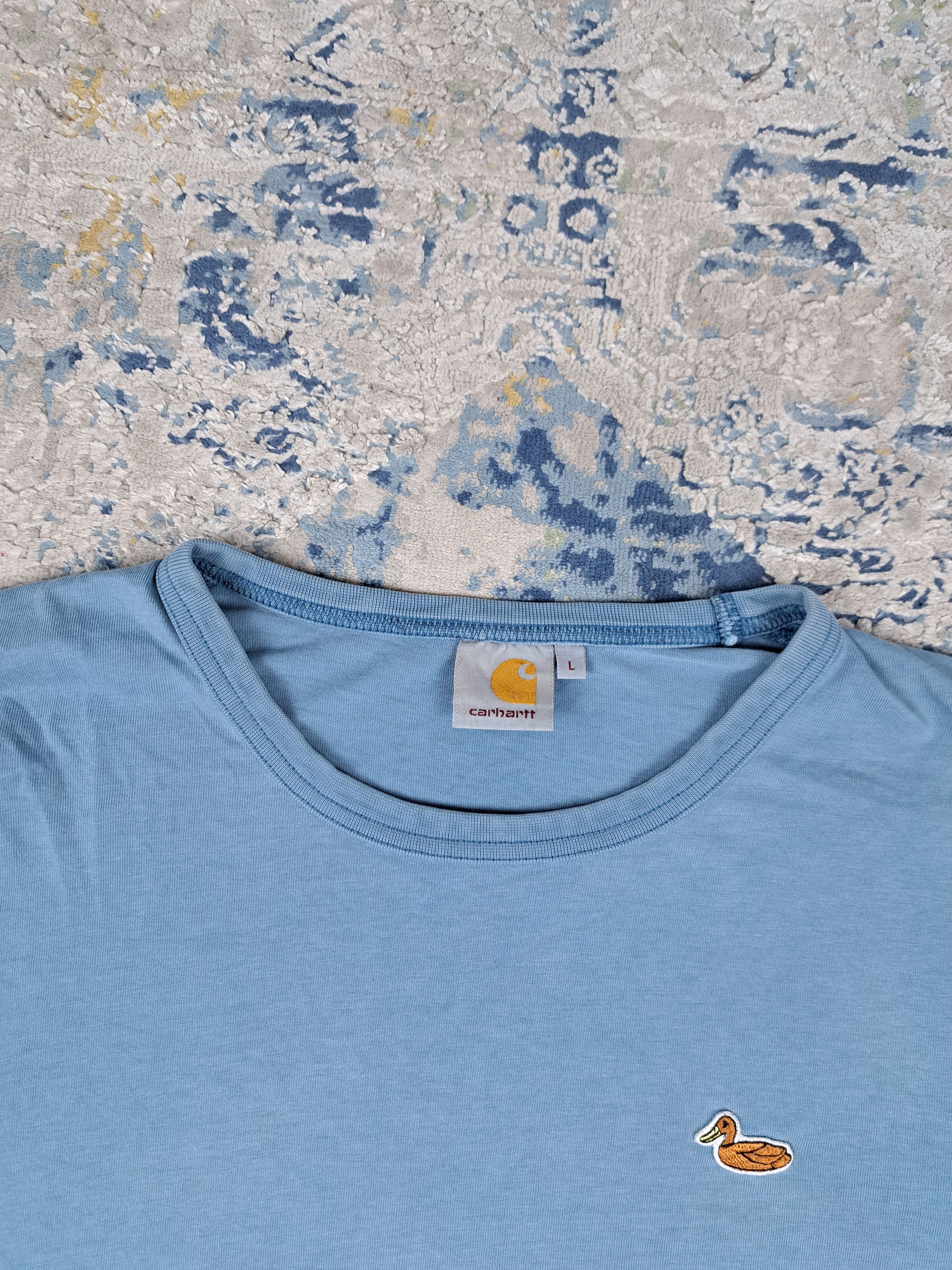 Carhartt Carhartt S/S Duck Tshirt Streetwear Rare Workwear Size US L / EU 52-54 / 3 - 3 Thumbnail