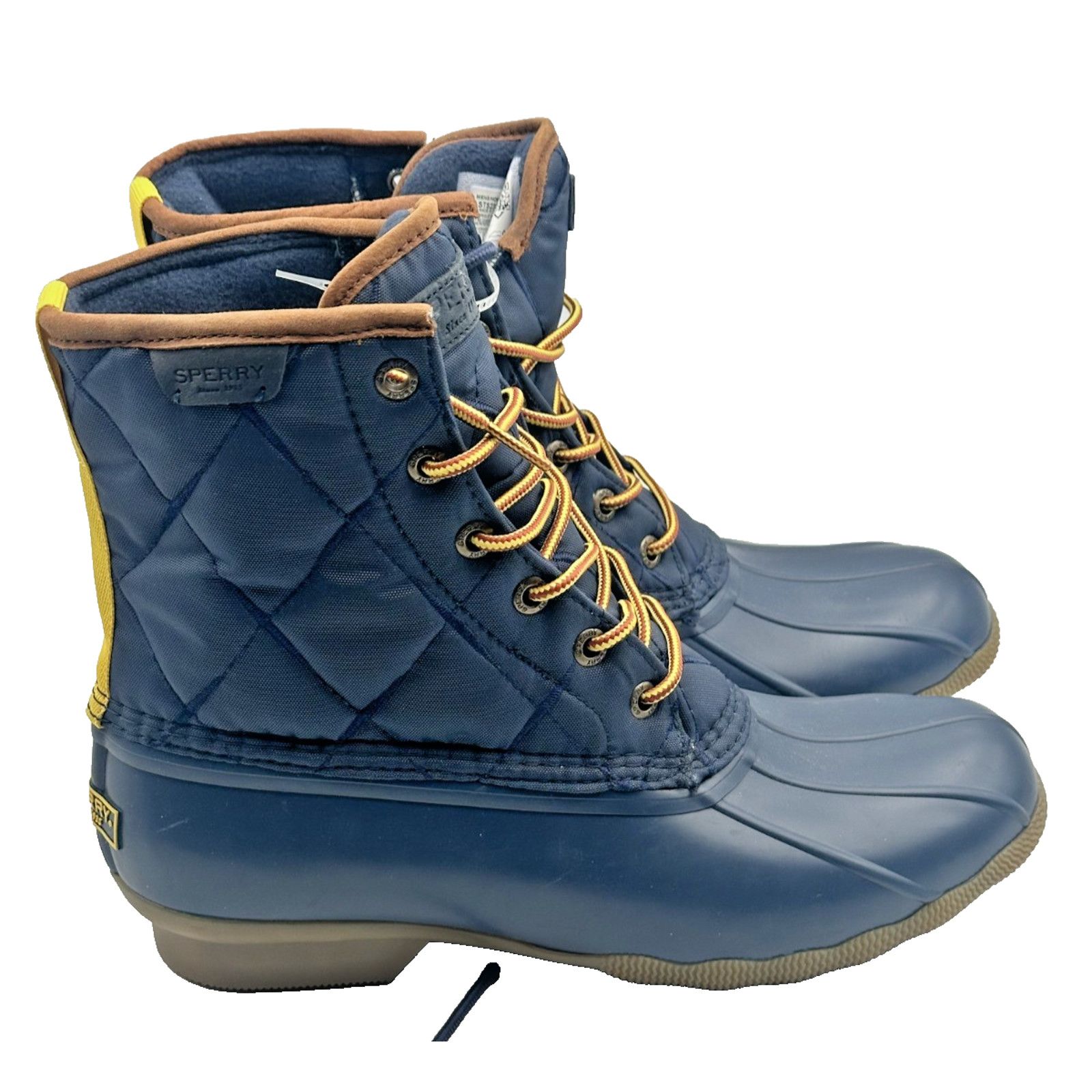 Other Sperry Saltwater Navy Nylon Duck Boots Mens-Winter 