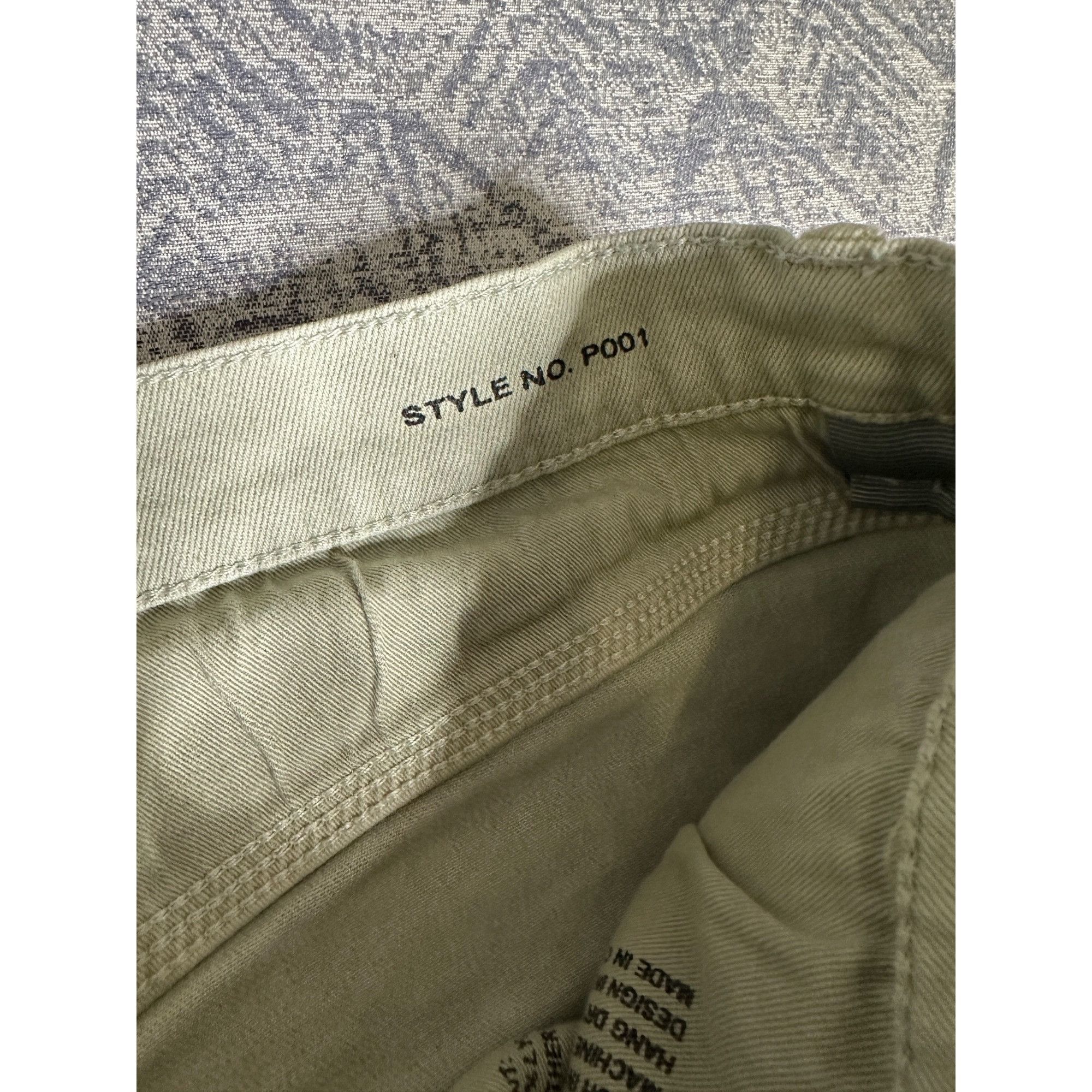 Purple Brand Purple Brand P001 Blue Split Distressed Hem Fatigue Marble J Size US 36 / EU 52 - 4 Thumbnail