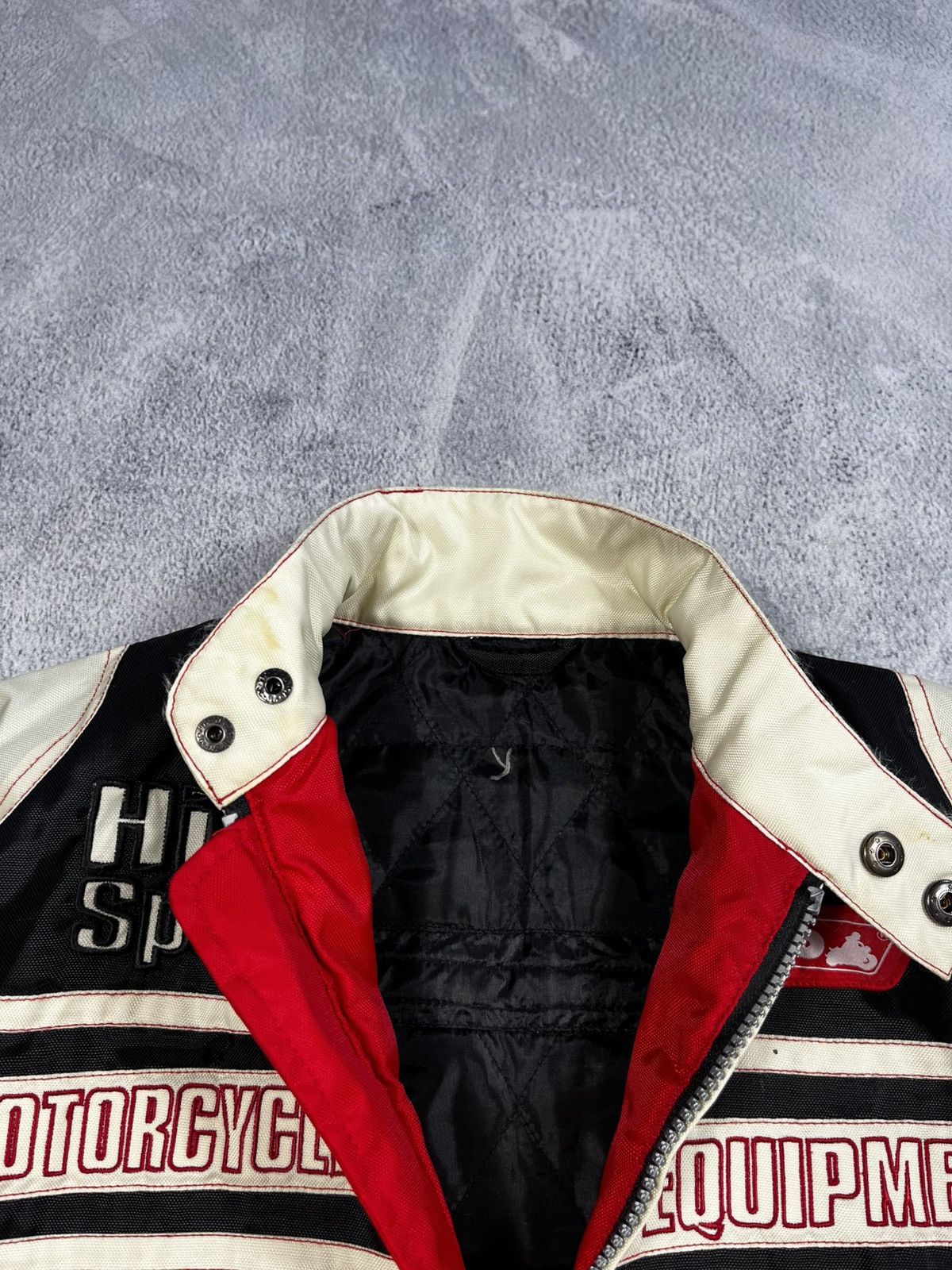 Vintage Vintage Polo Moto racing multi logo jacket rare streetwear Size XS / US 0-2 / IT 36-38 - 10 Thumbnail