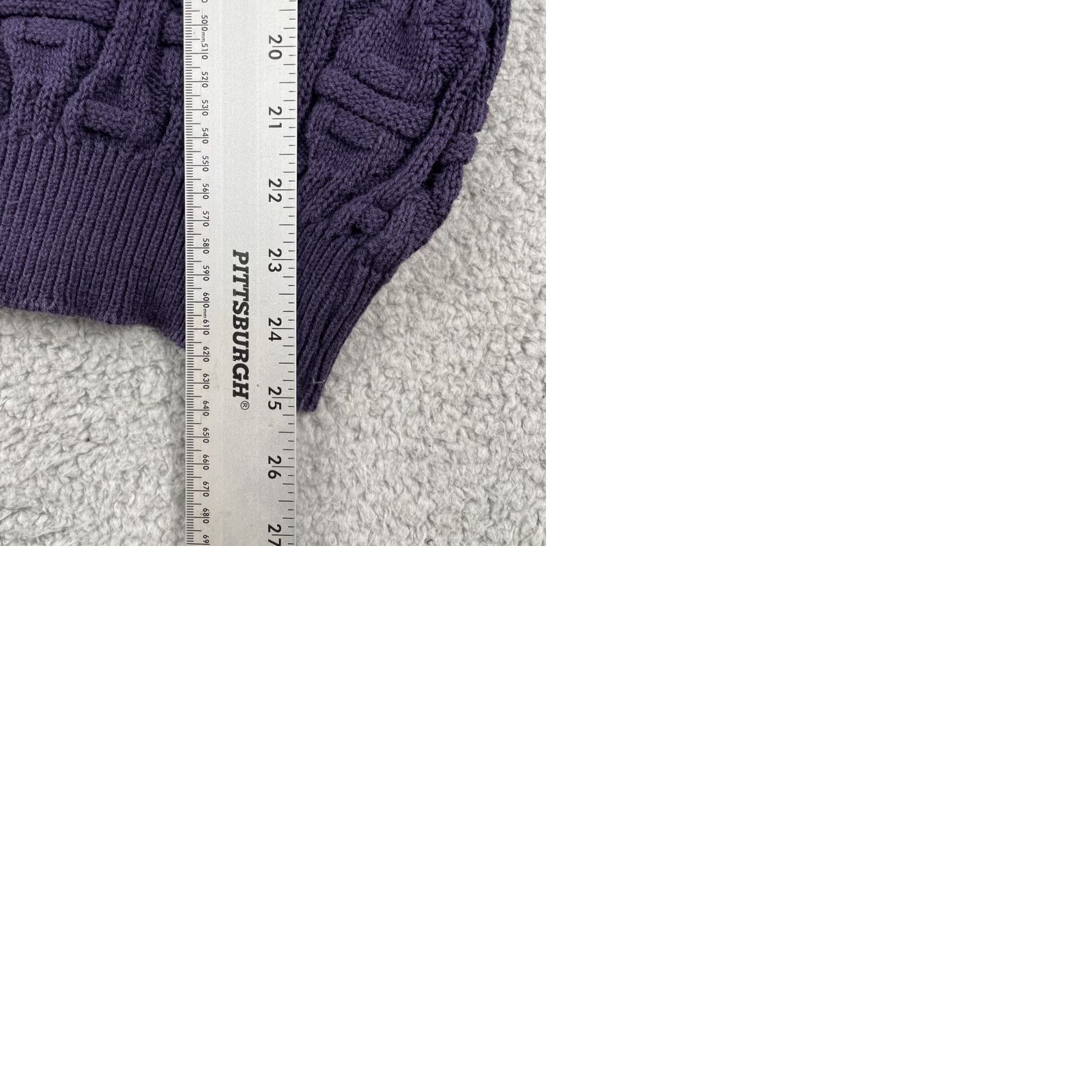 ASH VINTAGE Ash Creek Trading Knit Sweater XL Knit Cotton Purple Mens 90s USA Size US XL / EU 56 / 4 - 10 Thumbnail