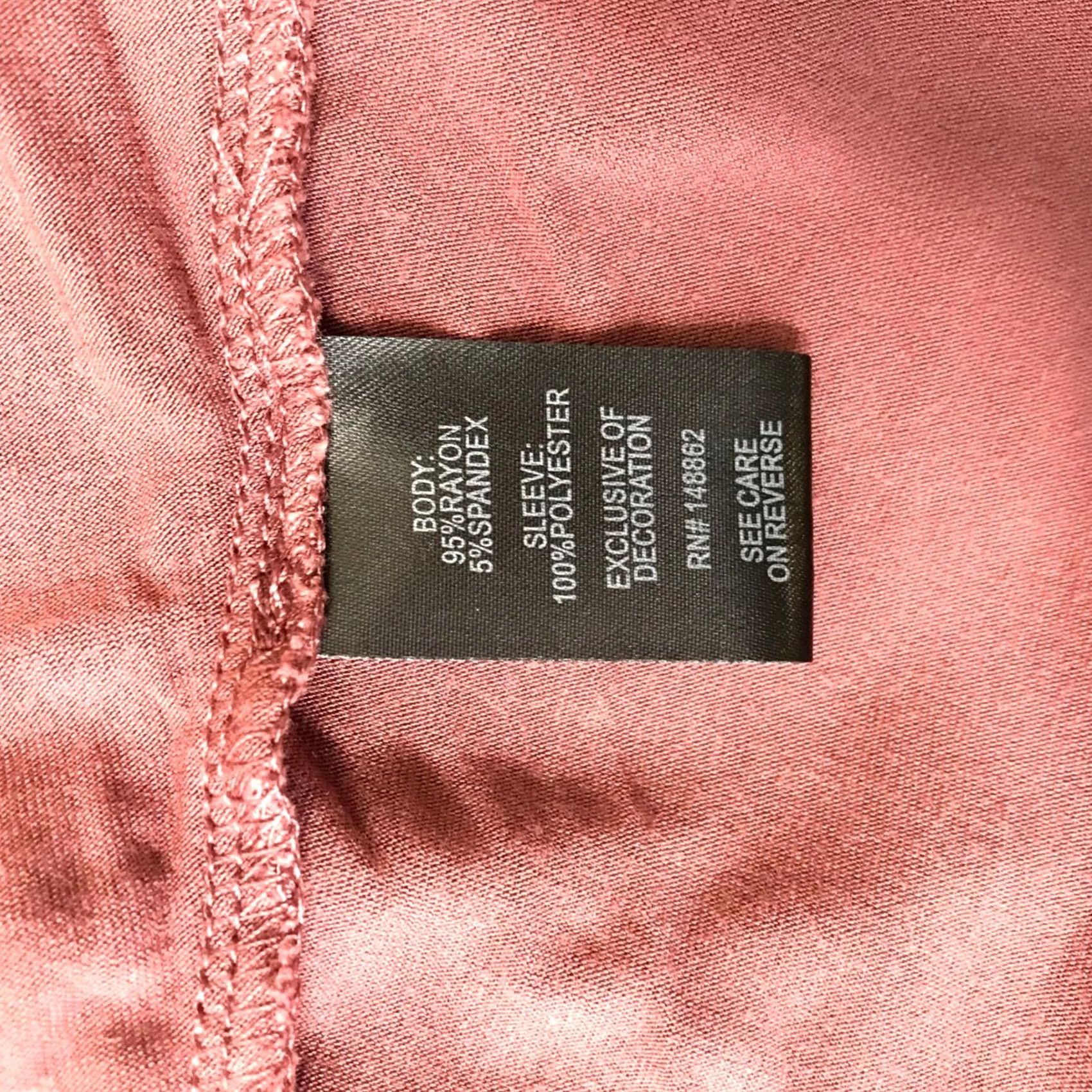 Torrid Torrid Super Soft Knit Peplum Tunic Top Dusty Rose Lace V-Neck Long Sleeve Women 1 Size XS / US 0-2 / IT 36-38 - 8 Thumbnail