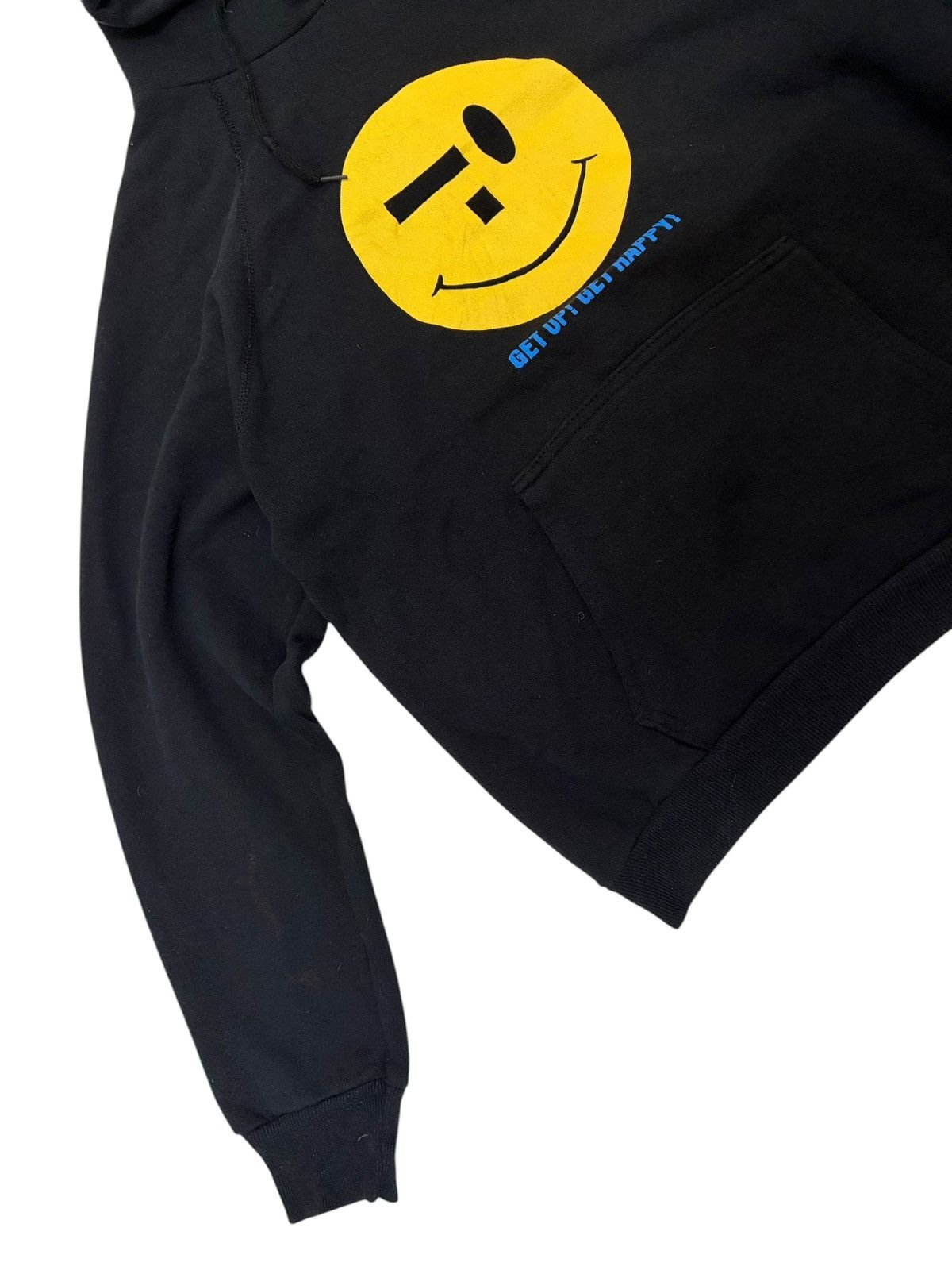 Tultex VINTAGE 80s BARNZLEY SMILEY ACID HOUSE TECHNO CLUB CULT RARE Size US L / EU 52-54 / 3 - 7 Thumbnail