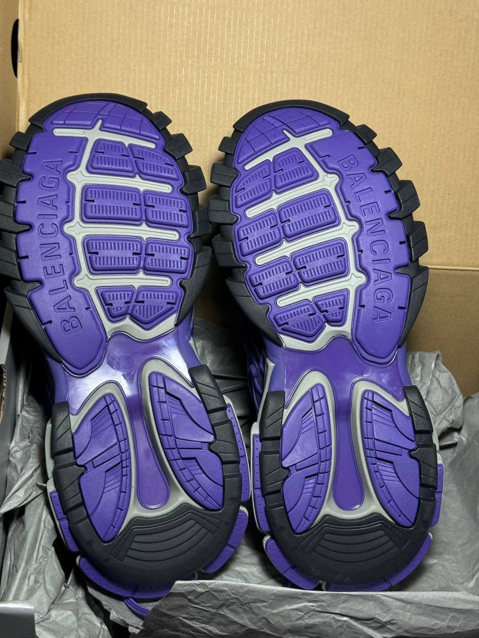 Balenciaga balenciaga track 2 new purple Size US 10 / EU 43 - 10 Thumbnail