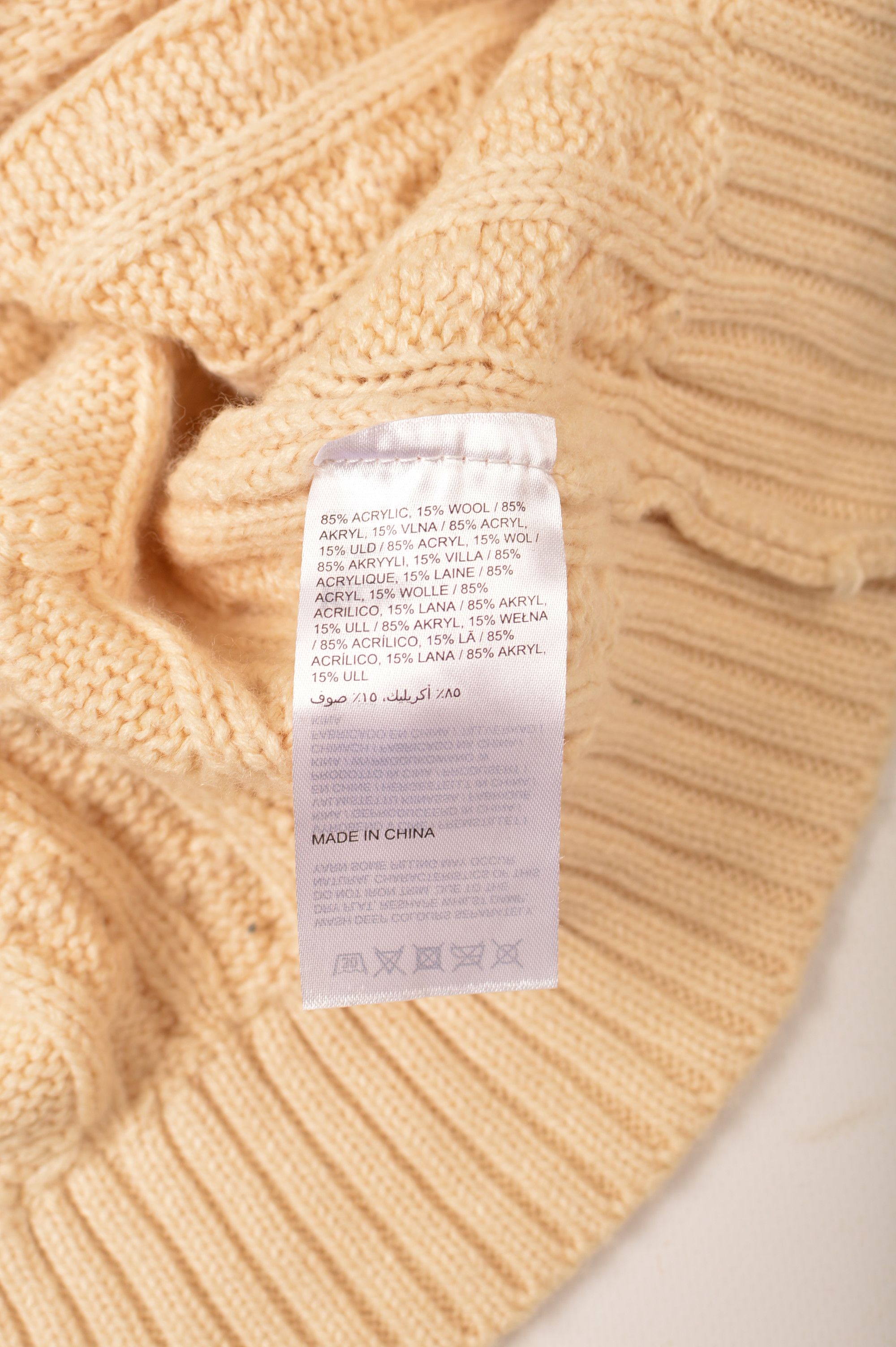 Kickers × Vintage Kickers Vintage Cable Knit Pullover V-Neck Sweater Size US XS / EU 42 / 0 - 6 Thumbnail