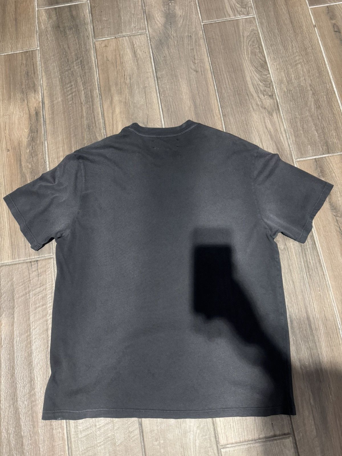 Amiri Amiri Track Tee Washed Black Size US XL / EU 56 / 4 - 2 Thumbnail