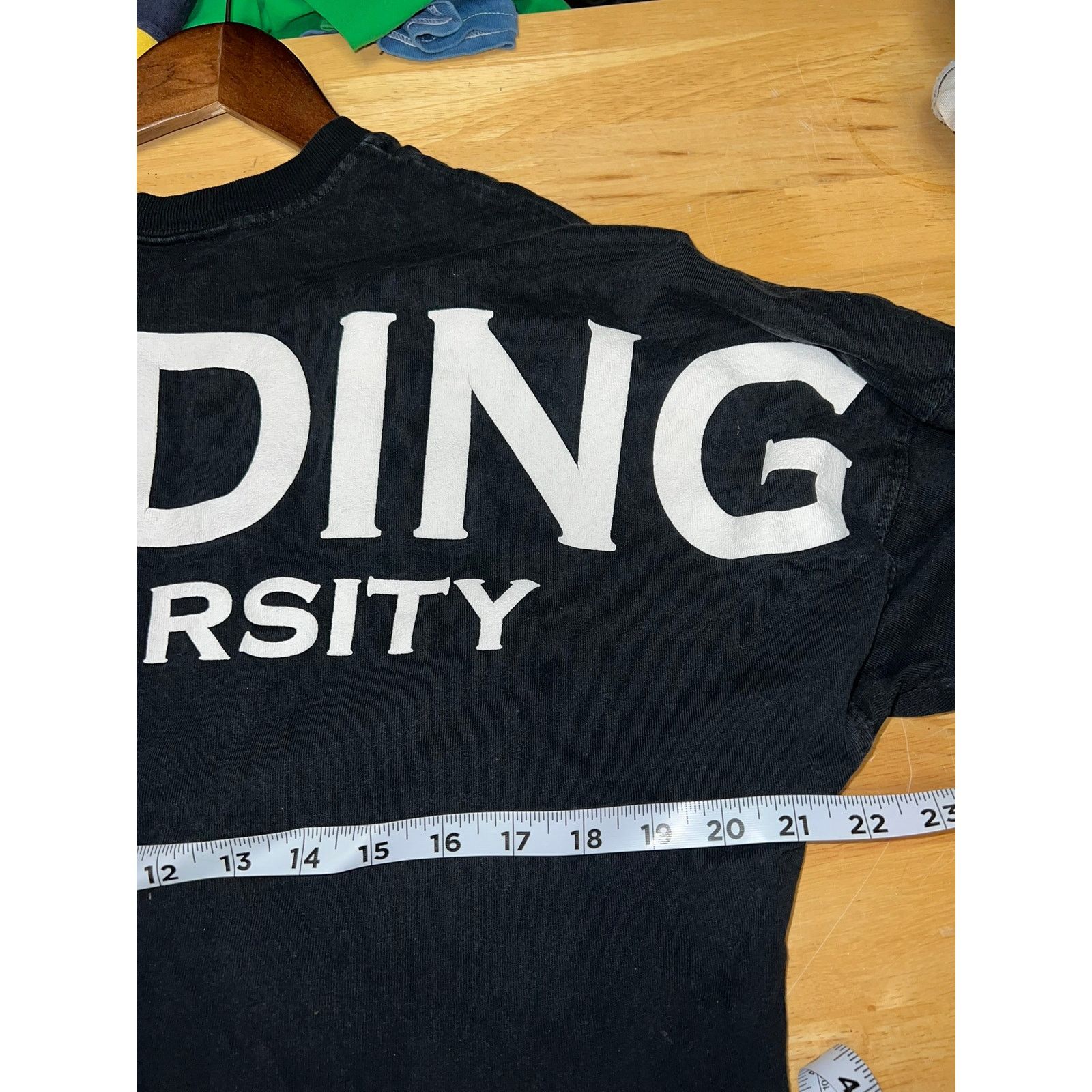 Vintage Harding University Long Sleeve Shirt Black Spirit Jersey S Size US S / EU 44-46 / 1 - 11 Thumbnail