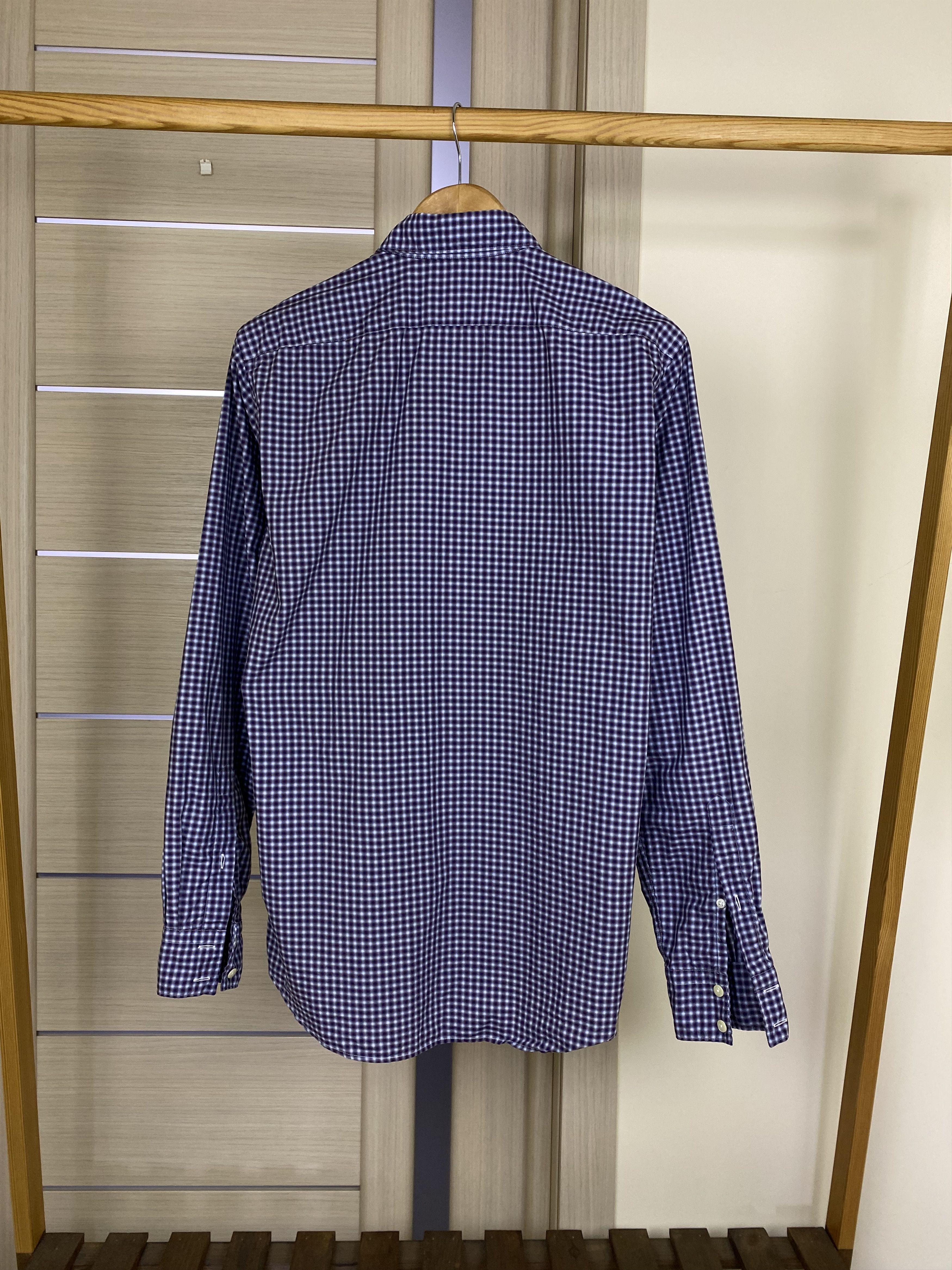 Baldessarini Baldessarini checkered stripped classic shirt Size US M / EU 48-50 / 2 - 7 Thumbnail