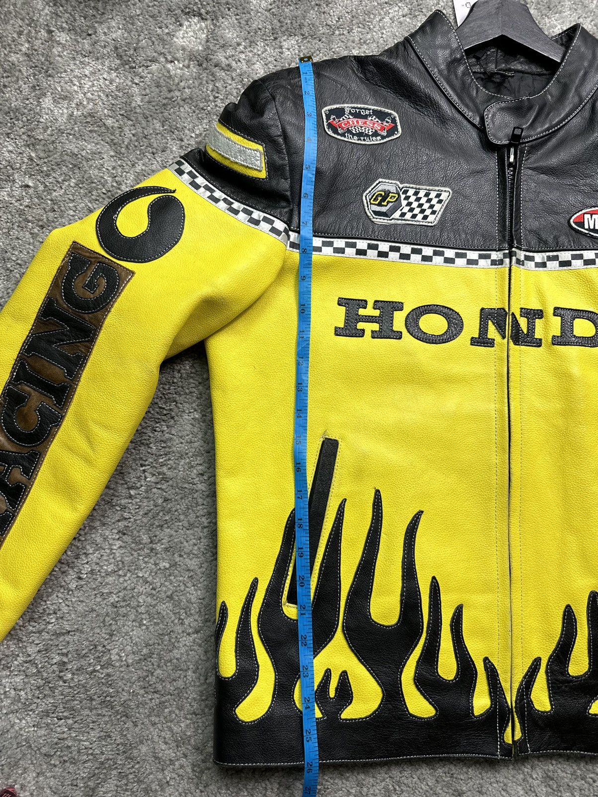 Honda × Vintage Vintage Honda Leather Jacket Size US L / EU 52-54 / 3 - 9 Thumbnail