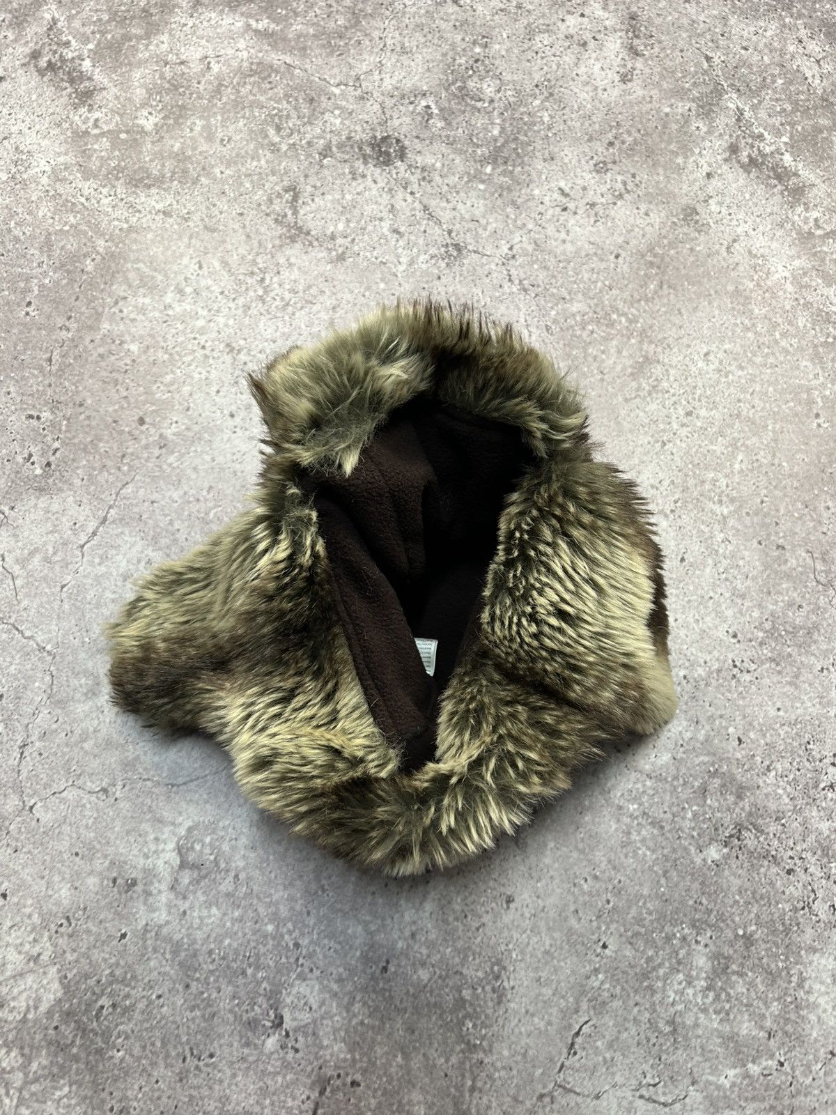 Japanese Brand Y2K Vintage Fur Ushanka Hat Avant Garde Streetwear Alt Fuzzy Size ONE SIZE - 3 Thumbnail