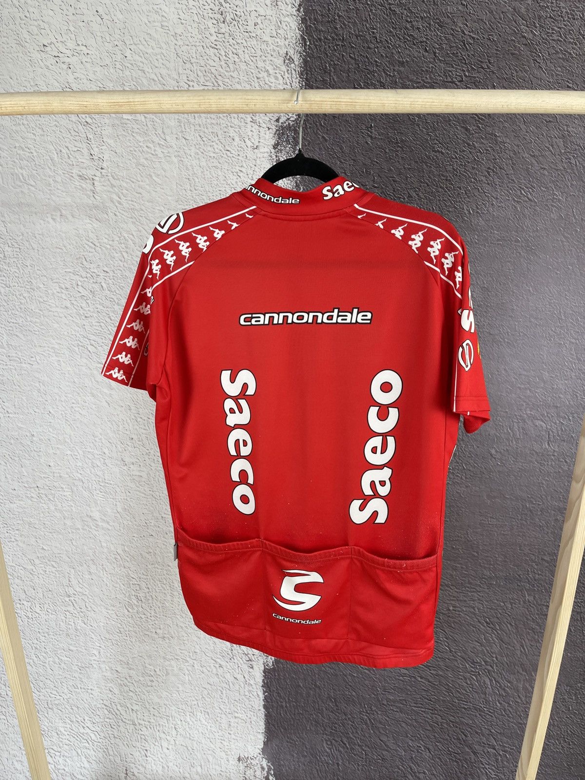 Kappa SAECO CANNONDALE KAPPA CYCLING SHIRT JERSEY MAGLIA TRIKOT Size US XL / EU 56 / 4 - 11 Thumbnail