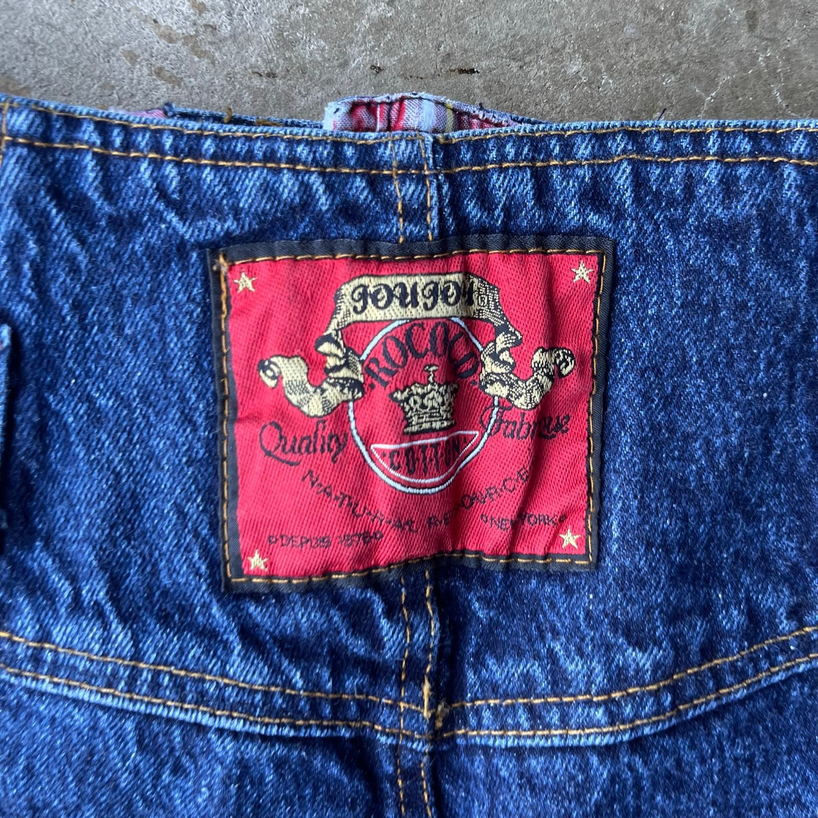 Vintage Vintage Joujou High-Waisted Jeans Women 11/12 Blue 00S 30X27 Size US 30 / EU 46 - 5 Thumbnail