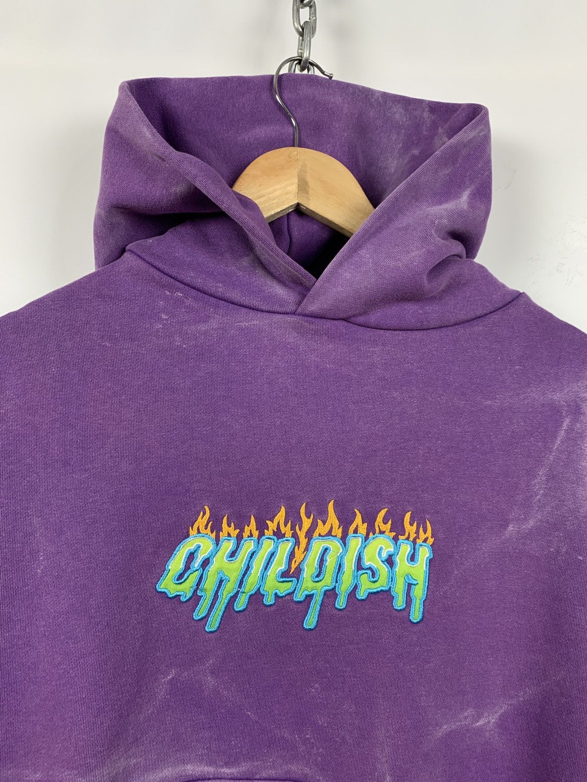 Vintage Childish RC Purple Robs Motors Oversized Hoodie Size US XS / EU 42 / 0 - 11 Thumbnail