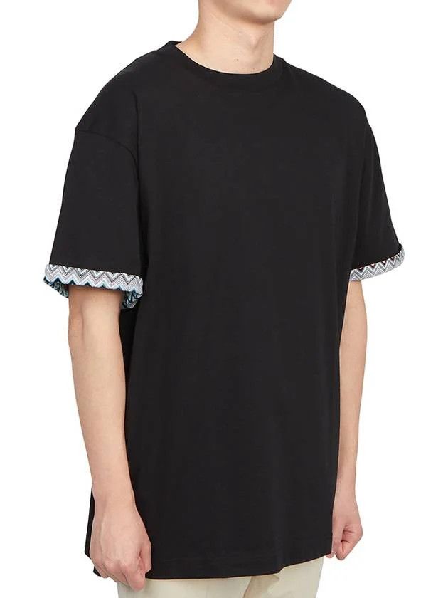 Missoni o1y0225 Crewneck T-Shirt in Black Size US M / EU 48-50 / 2 - 4 Thumbnail