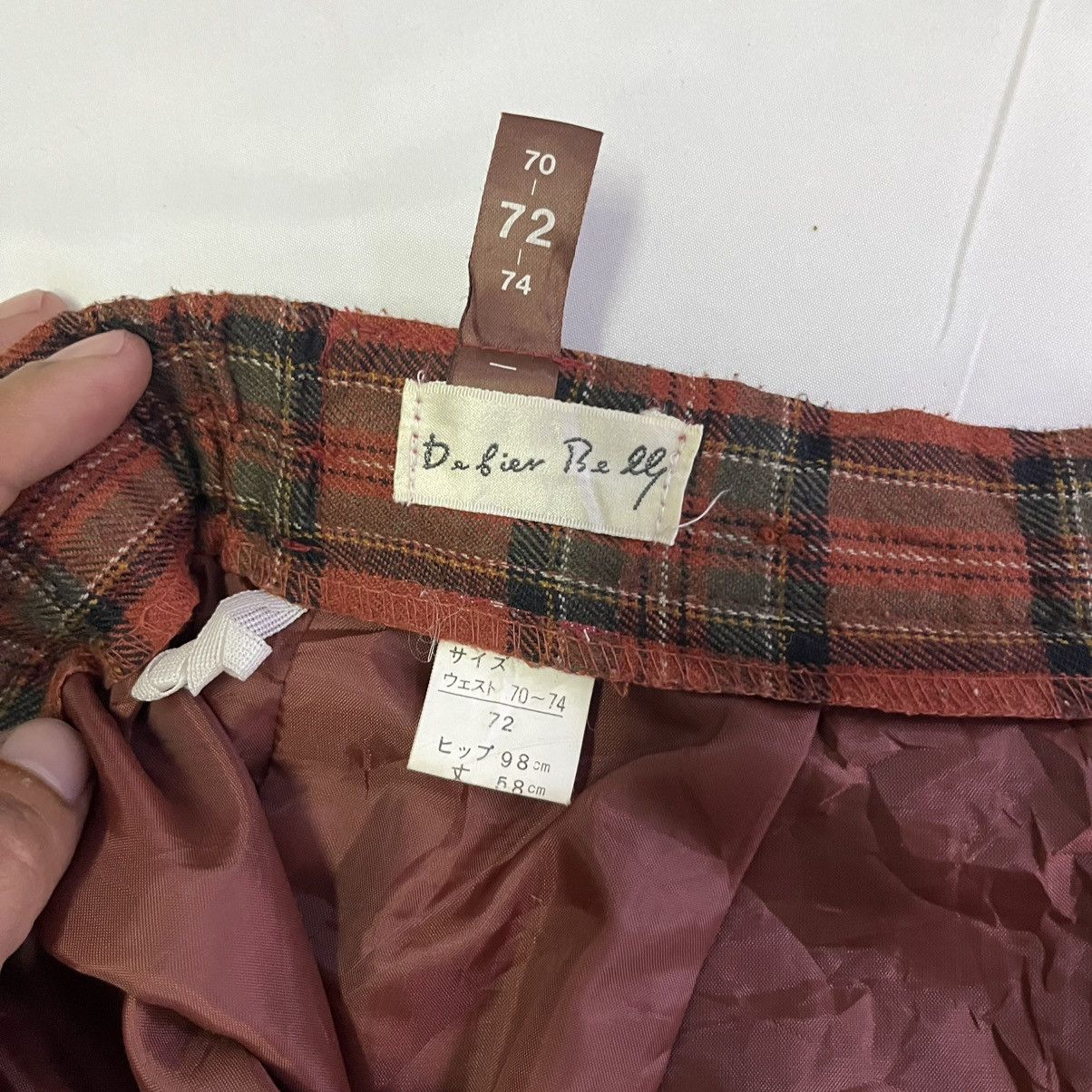 Japanese Brand JAPANESE BRAND PLEATED TARTAN GOTHIC PUNK SKIRT Size 28" / US 6 / IT 42 - 5 Thumbnail