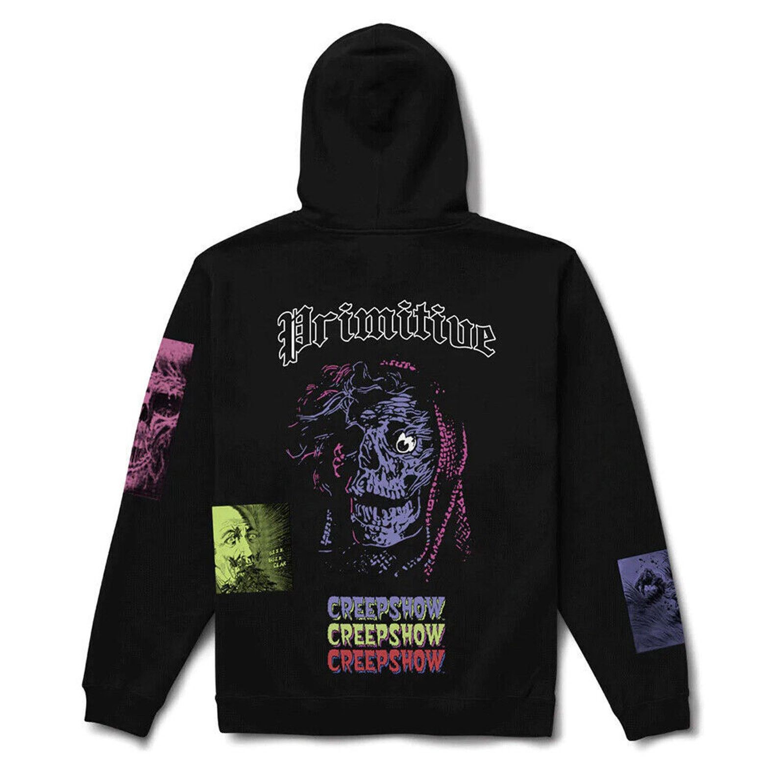 Primitive Primitive X Creep Show Embroidered Black Hoodie Sweatshirt Size US S / EU 44-46 / 1 - 1 Thumbnail