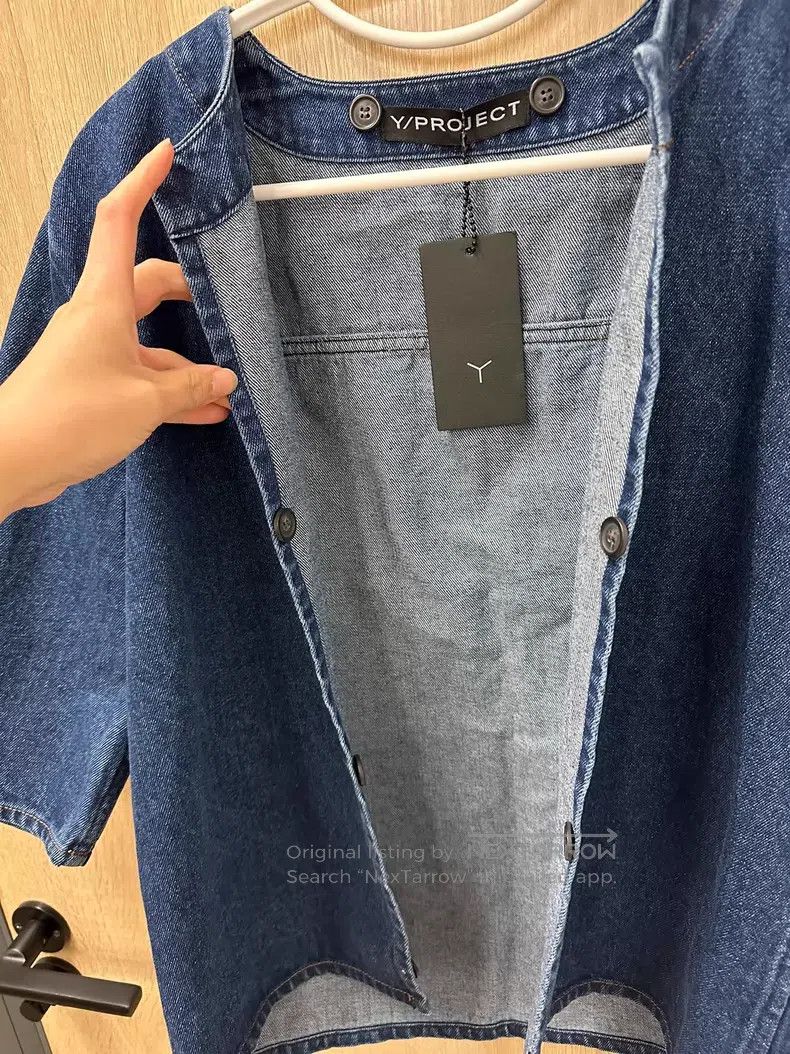 Y/Project Y/Project Deconstructed Denim Jacket Size US S / EU 44-46 / 1 - 2 Thumbnail