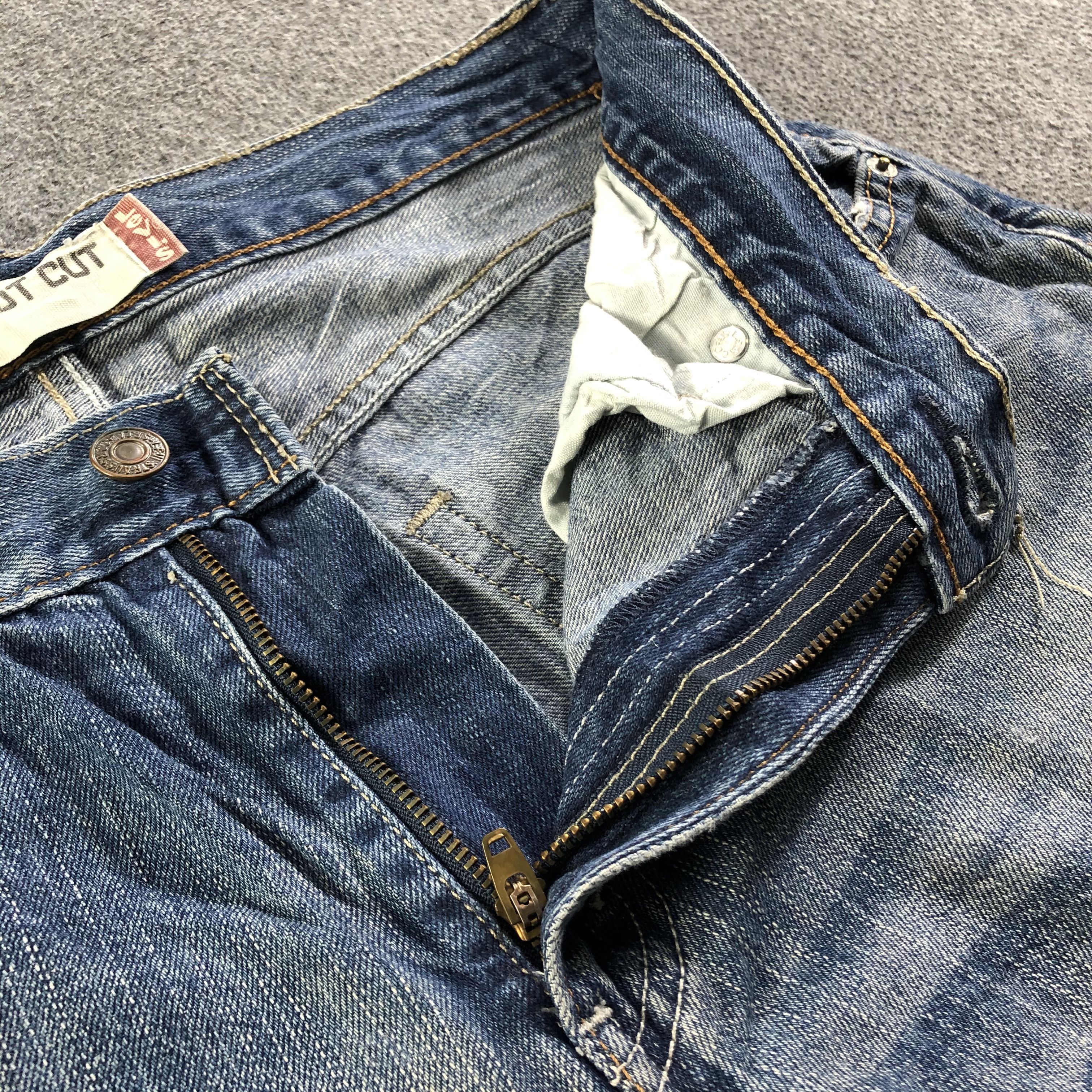 Levi's Vintage Blue Wash Levis 527 Jeans-J3327 Size US 32 / EU 48 - 9 Thumbnail