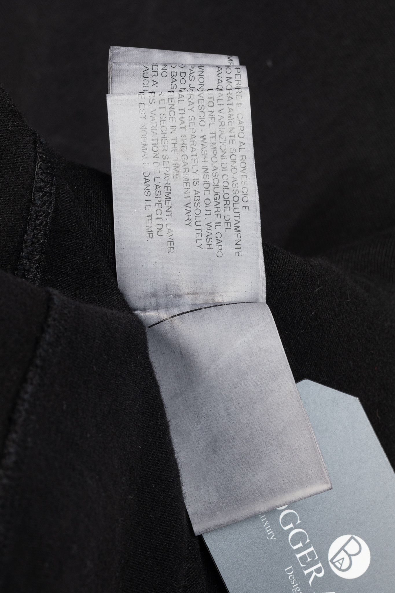Rick Owens Drkshdw Rick Owens DRKSHDW AW/14 Black Cotton Long-Sleeve Midi Dress Size M / US 6-8 / IT 42-44 - 11 Thumbnail
