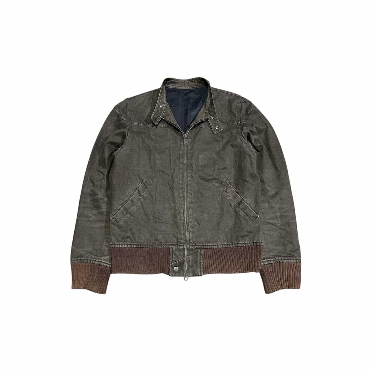 If Six Was Nine 🔥Sick Y2K Difference Rupert Bomber Biker Jacket Punk Size US L / EU 52-54 / 3 - 3 Thumbnail