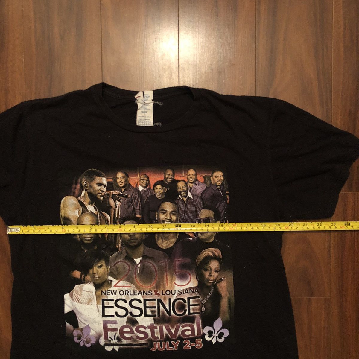 Rap Tees New Orleans Essence Festival 2015 graphic Rap tee shirt L Size US L / EU 52-54 / 3 - 3 Thumbnail