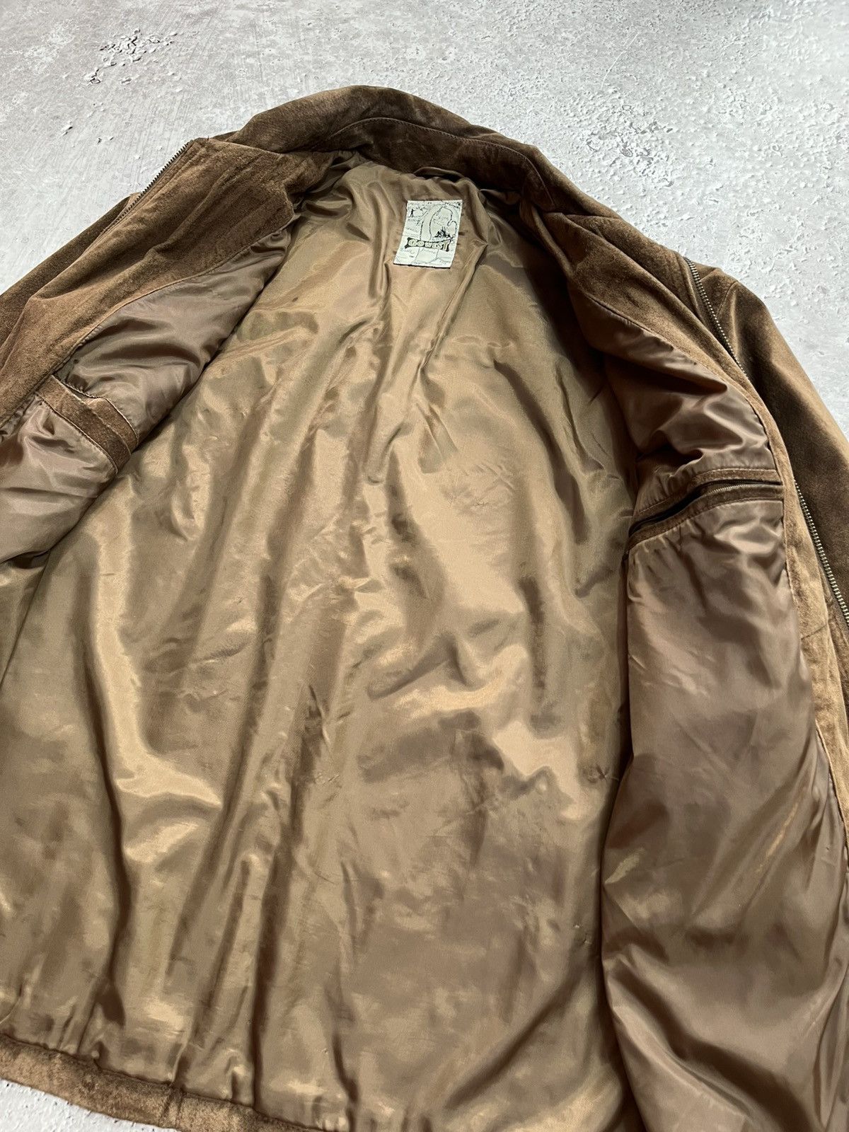 Genuine Leather Vintage Brown Leather Jacket Distressed Genuine Leather 52 Size US L / EU 52-54 / 3 - 8 Thumbnail