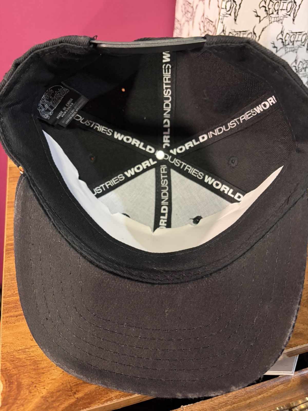 World Industries World industries flat brim Size ONE SIZE - 5 Thumbnail