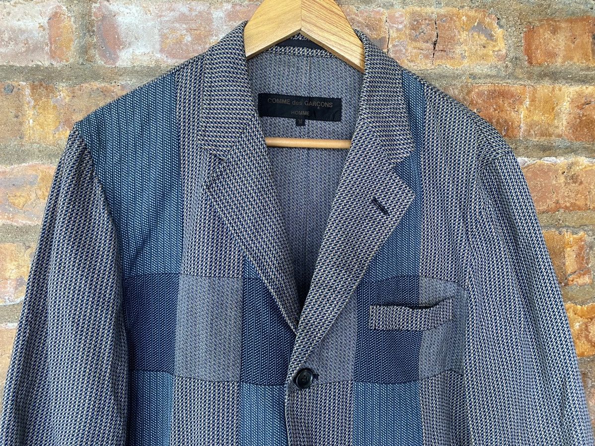 Comme des Garcons Homme AW01 Patchwork embroidered Jacket Size US L / EU 52-54 / 3 - 3 Thumbnail
