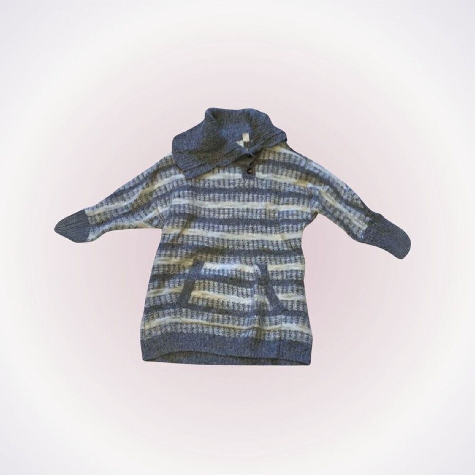 Other Change of the Moon Turtleneck Long Tunic Sweater | Sz S Size S / US 4 / IT 40 - 1 Thumbnail