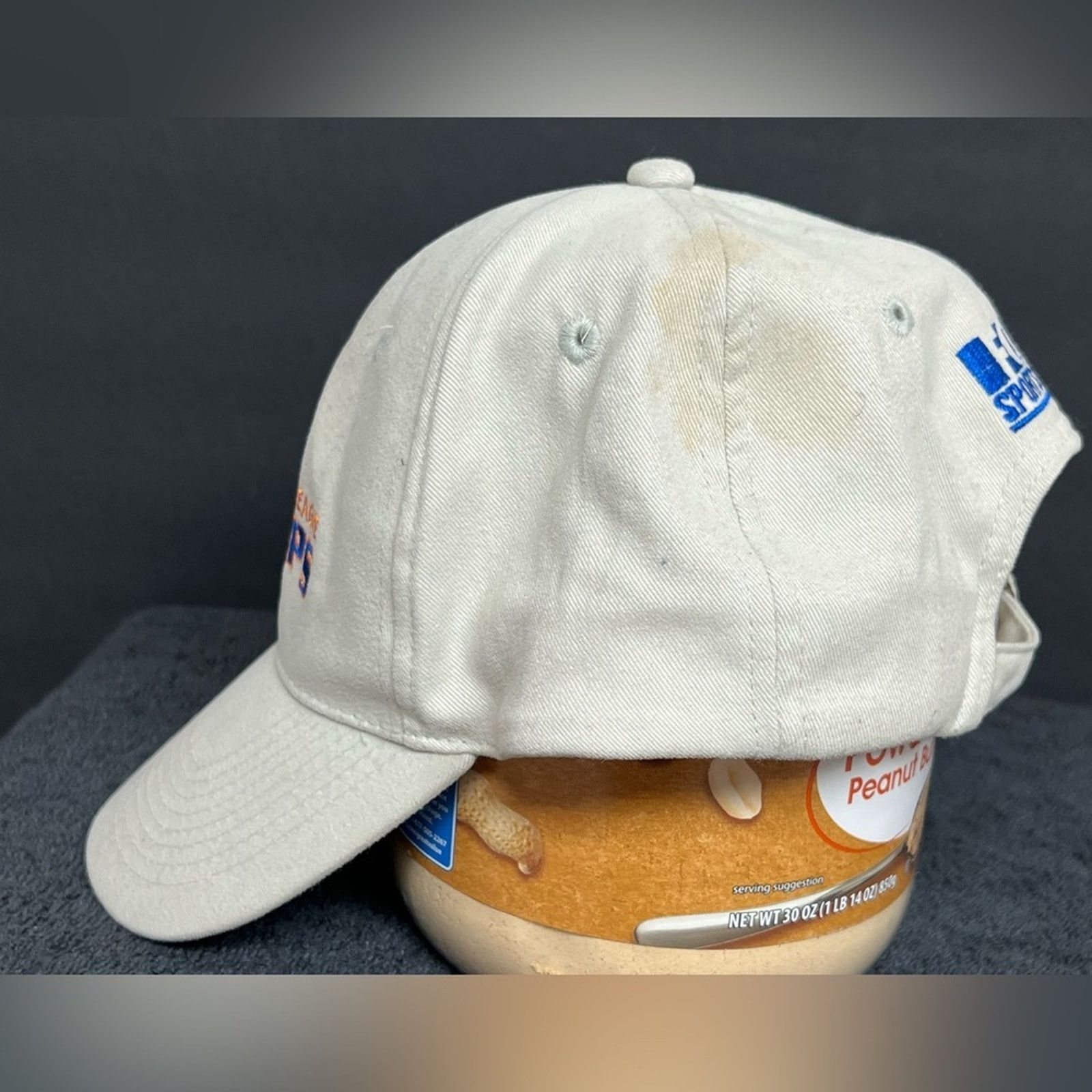 MLB 2000 New York Mets Hat Champions Fox Sports Strap Back Y2K Size ONE SIZE - 4 Thumbnail