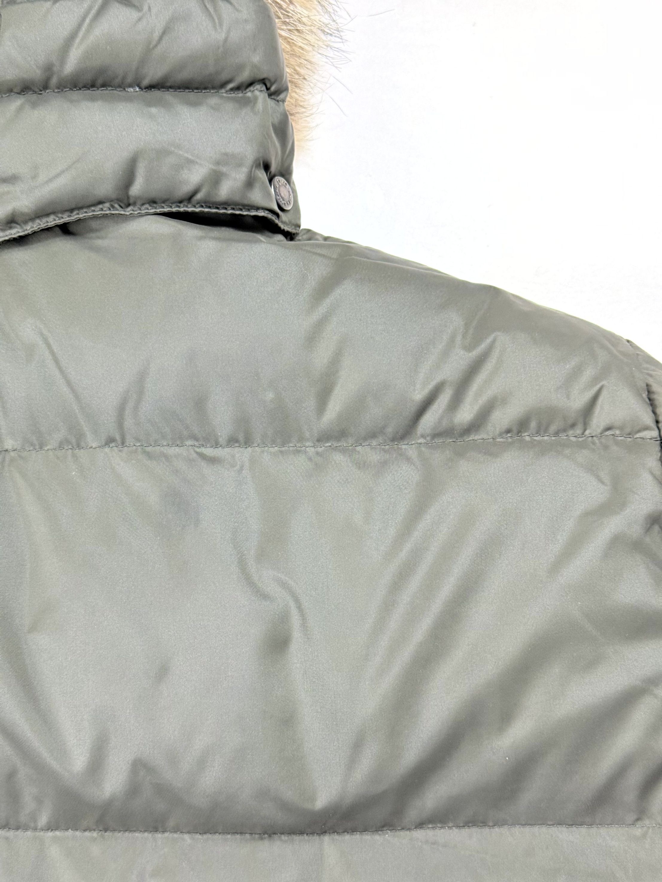 Dolce & Gabbana Dolce&Gabbana Coyote Fur Puffer Khaki Logo Bomber Jacket Size US M / EU 48-50 / 2 - 15 Thumbnail