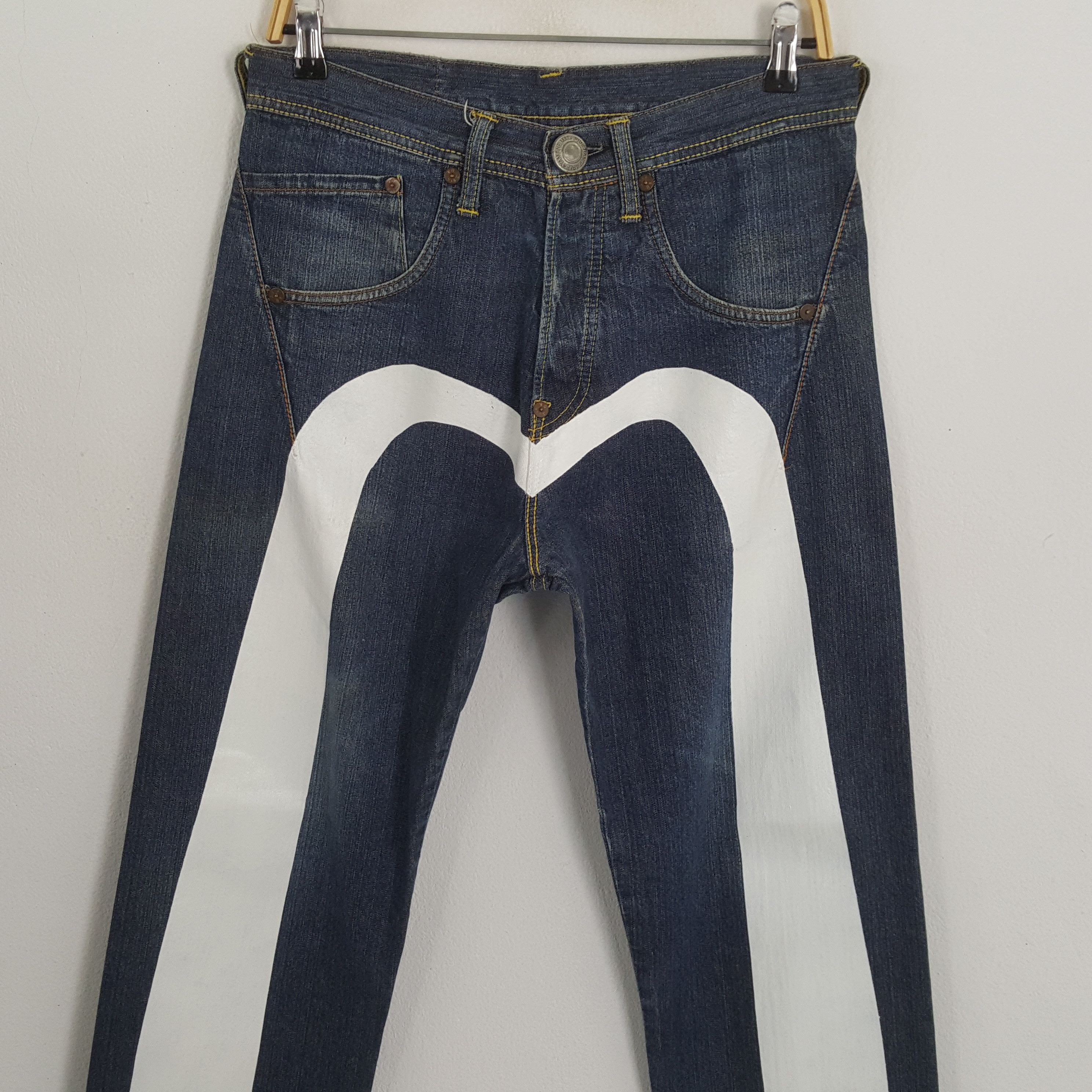 Evisu × Japanese Brand × Vintage Vintage EVISU Japanese Brand Daicock Custom Style Jeans Size US 30 / EU 46 - 2 Thumbnail