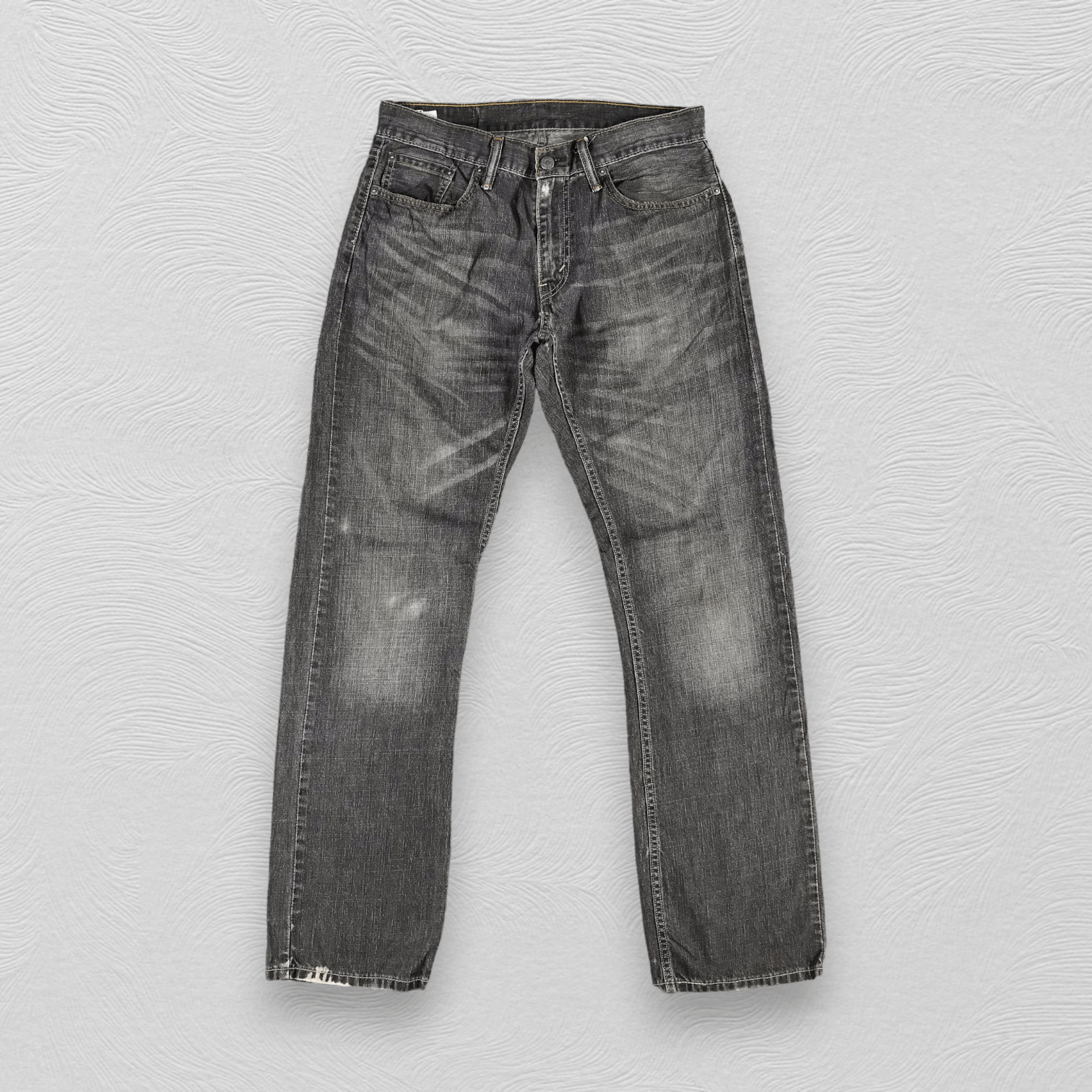 Levi's Vintage Levis 514 Jeans Faded Black Denim KJ1000 Size US 33 - 1 Thumbnail
