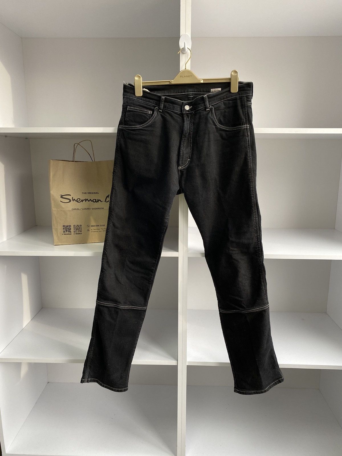 image of Moto Racing Spid Pants in Black, Men's (Size 36)