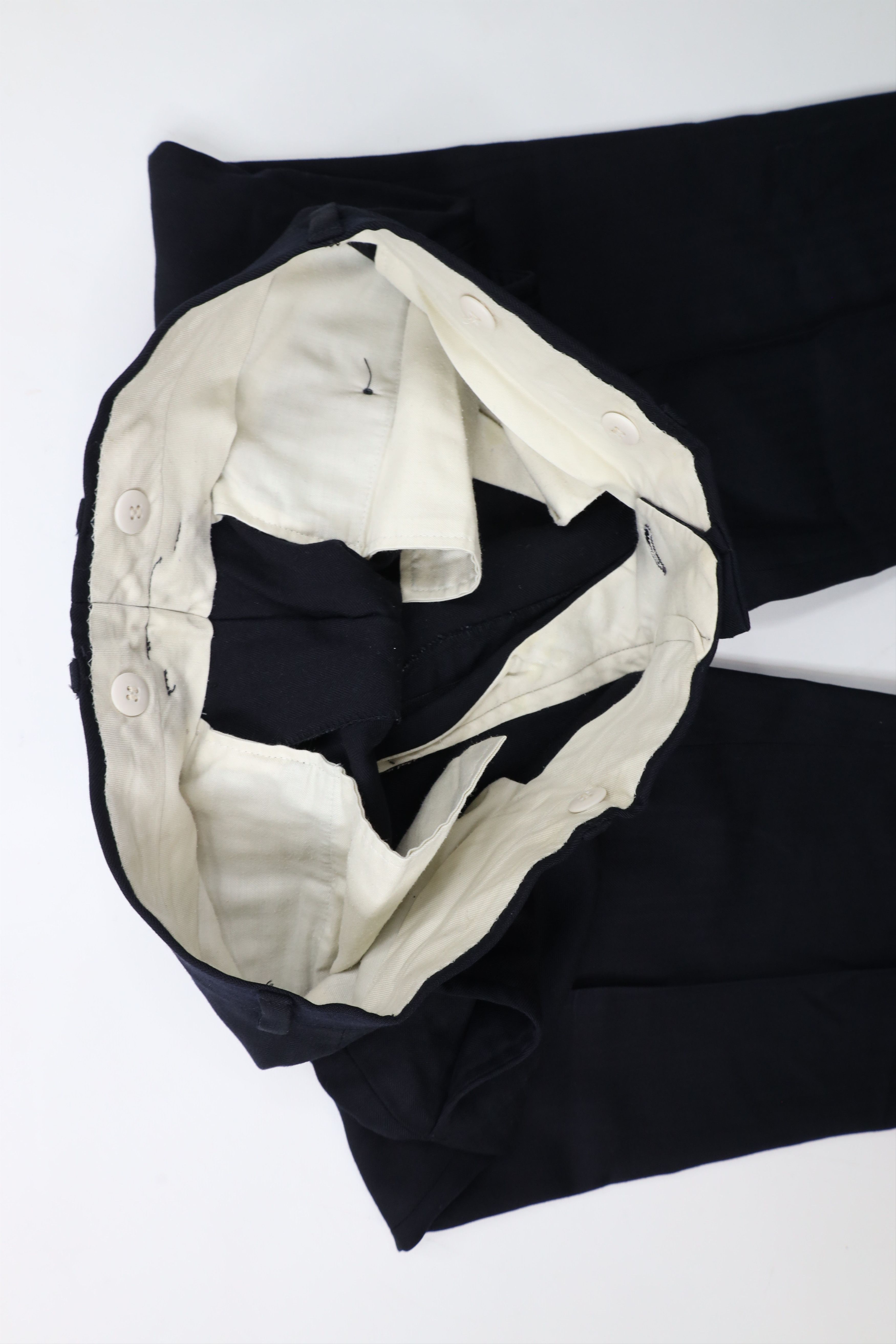Vintage Vintage 70s Streetwear Herringbone Wide Leg Chino Pants USA Size US 32 / EU 48 - 8 Thumbnail