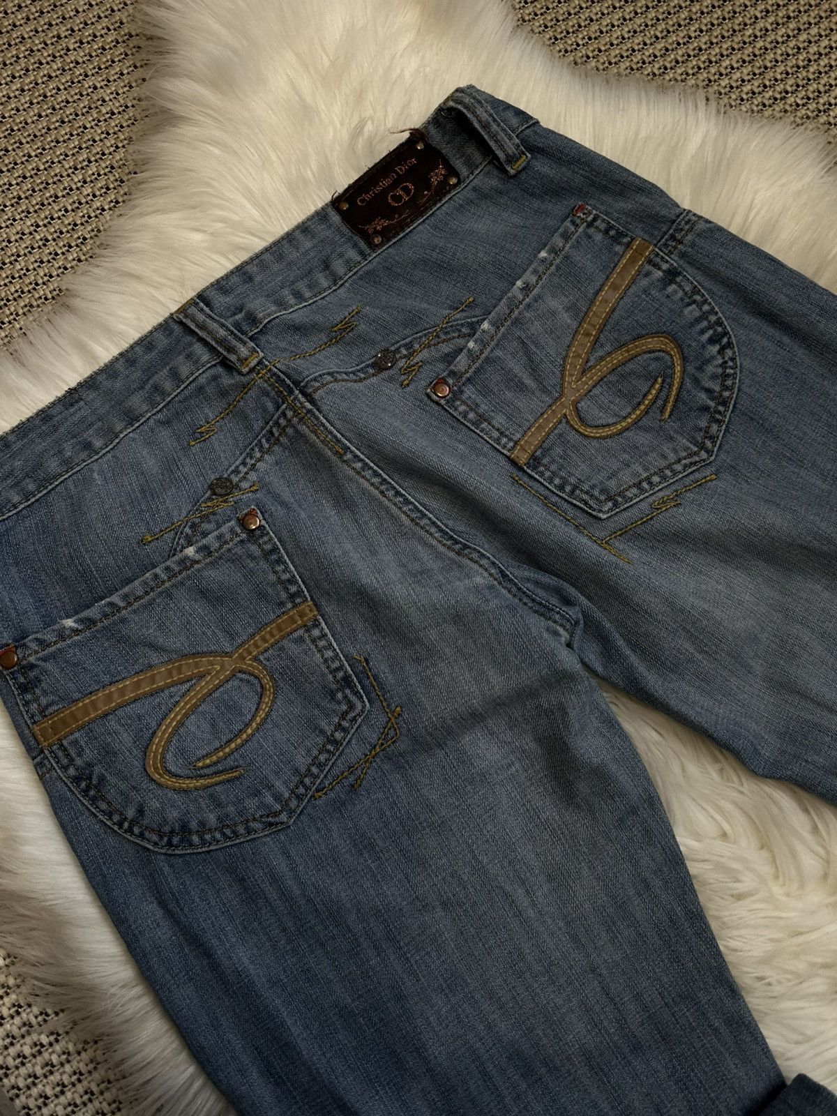 Christian Dior Monsieur Christian Dior Made in Italy Vintage Jeans Denim Rare y2k Size 34" / US 12 / IT 48 - 6 Thumbnail