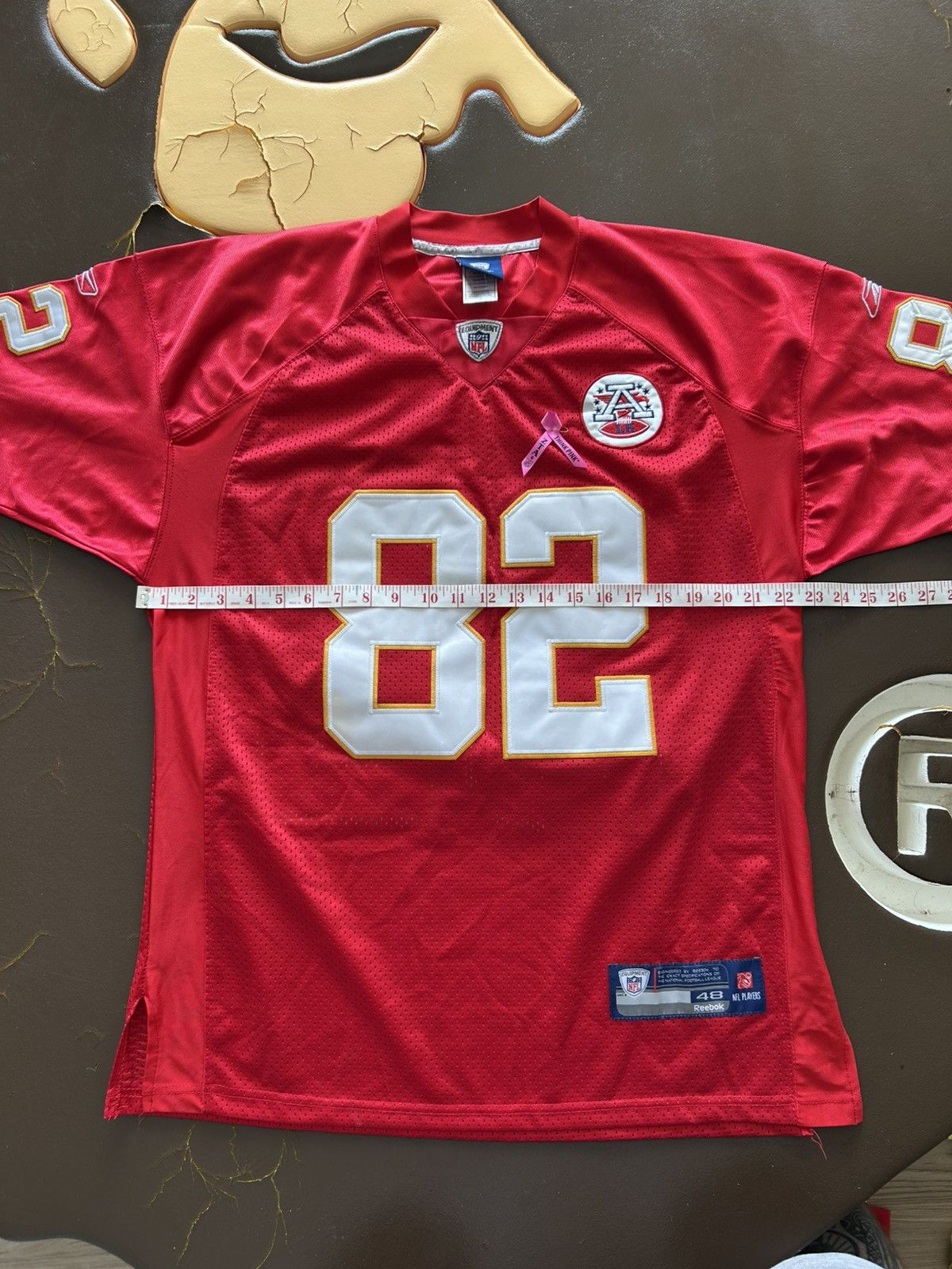 NFL Kansas City Chiefs Patch NFL Football Jersey Size US M / EU 48-50 / 2 - 6 Thumbnail