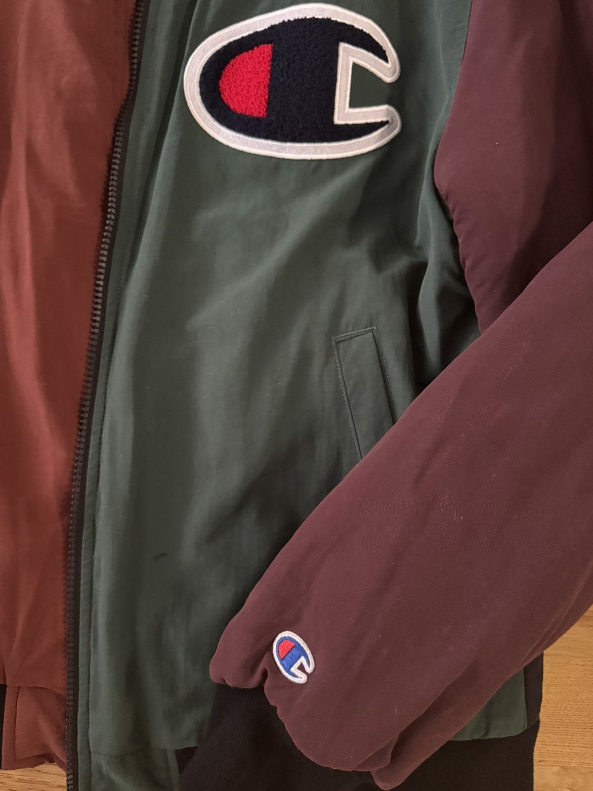 Champion × Supreme Supreme Champion Color Blocked Jacket - Size Medium Like New Size US M / EU 48-50 / 2 - 3 Thumbnail