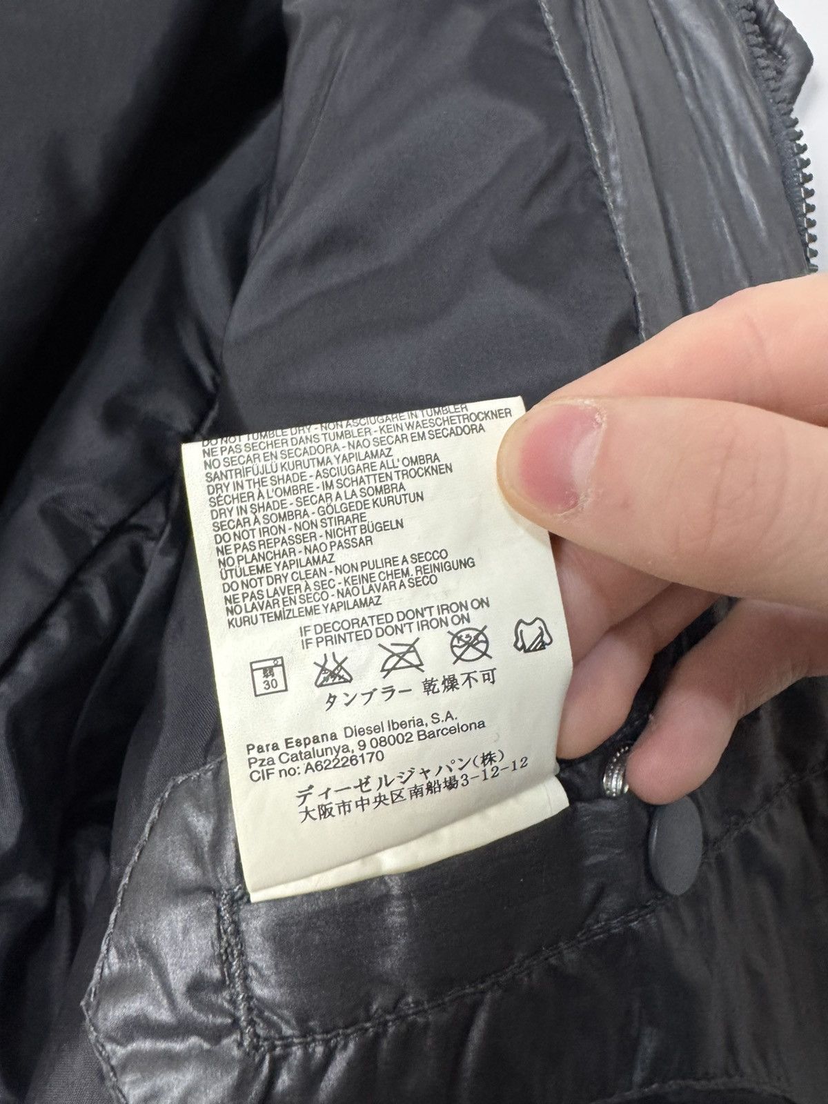Diesel Diesel Quilted Biker Jacket Avant Garde Archive Style 00S Size US L / EU 52-54 / 3 - 14 Thumbnail