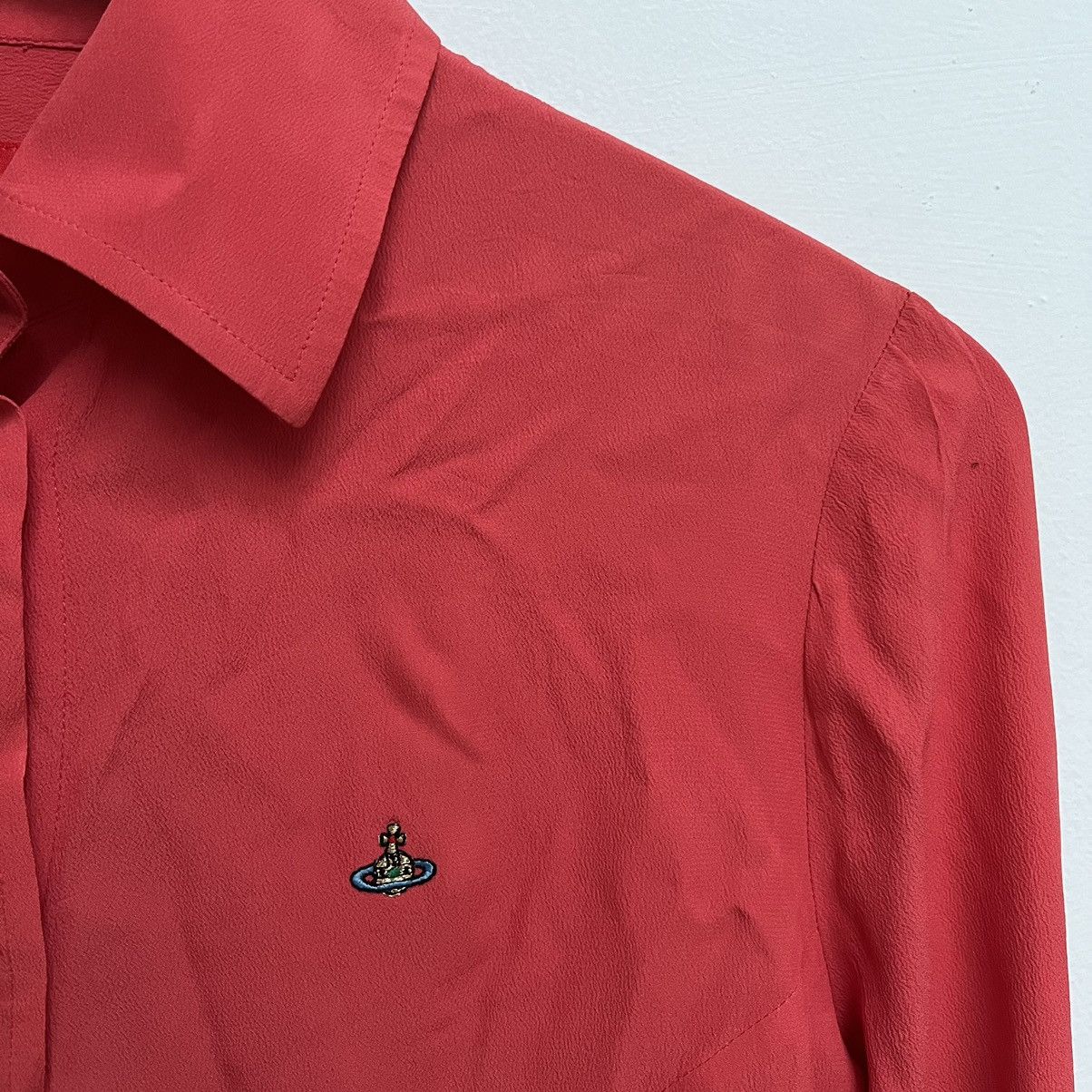 Vivienne Westwood Vivienne Westwood Milan Croped Top Button Ups Shirt Size M / US 6-8 / IT 42-44 - 4 Thumbnail