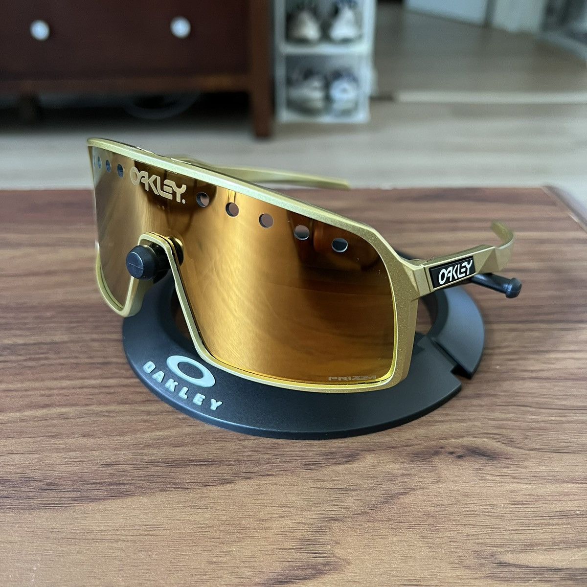 Oakley Oakley Sutro Eyeshade Precious Mettle w/ Prizm 24K Size ONE SIZE - 1 Thumbnail