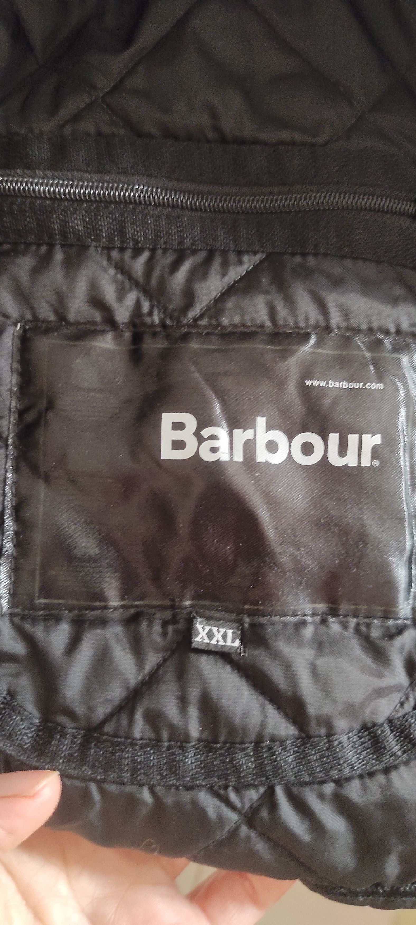 Barbour Men's Barbour Liddesdale Quilted Black Jacket Size XXL Size US XXL / EU 58 / 5 - 15 Thumbnail