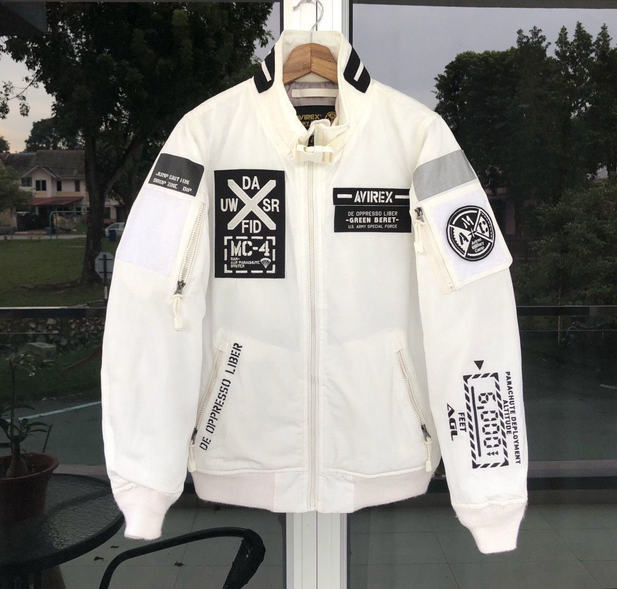 Avirex US.Army MA-1 MOD HALO Military Bomber Jacket