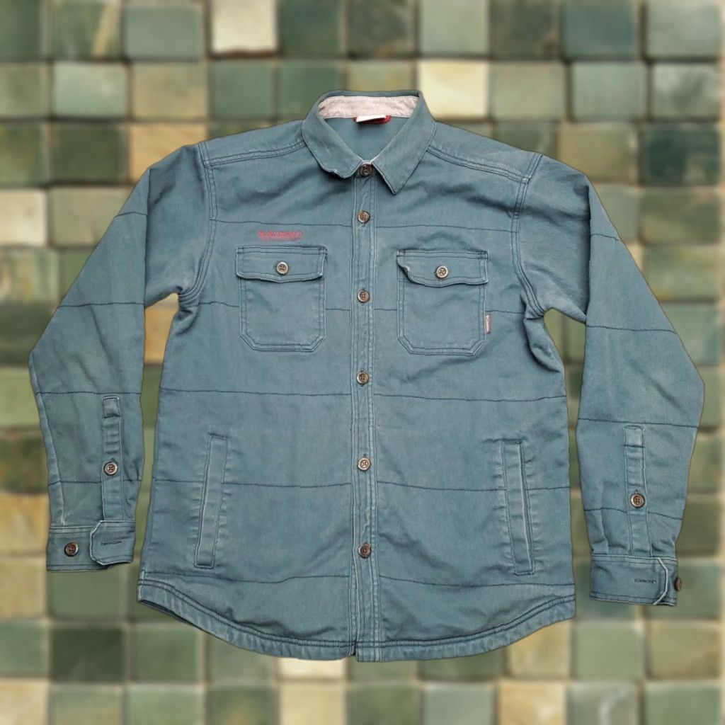 Vintage VINTAGE Big Sky Brewing Shirt Jacket Mens M Green Fleece Lined Heavyweight Twill Shacket Size US M / EU 48-50 / 2 - 1 Thumbnail