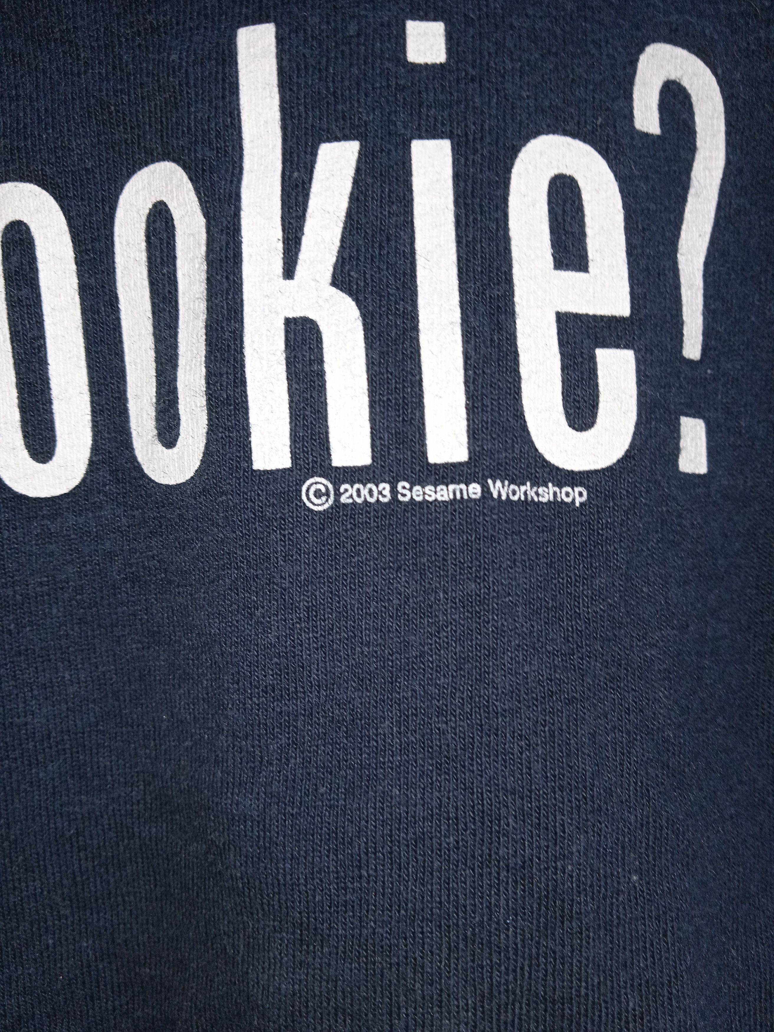 Vintage Vintage 00s Sesame Street Cookie Monster T Shirt Size US S / EU 44-46 / 1 - 4 Thumbnail