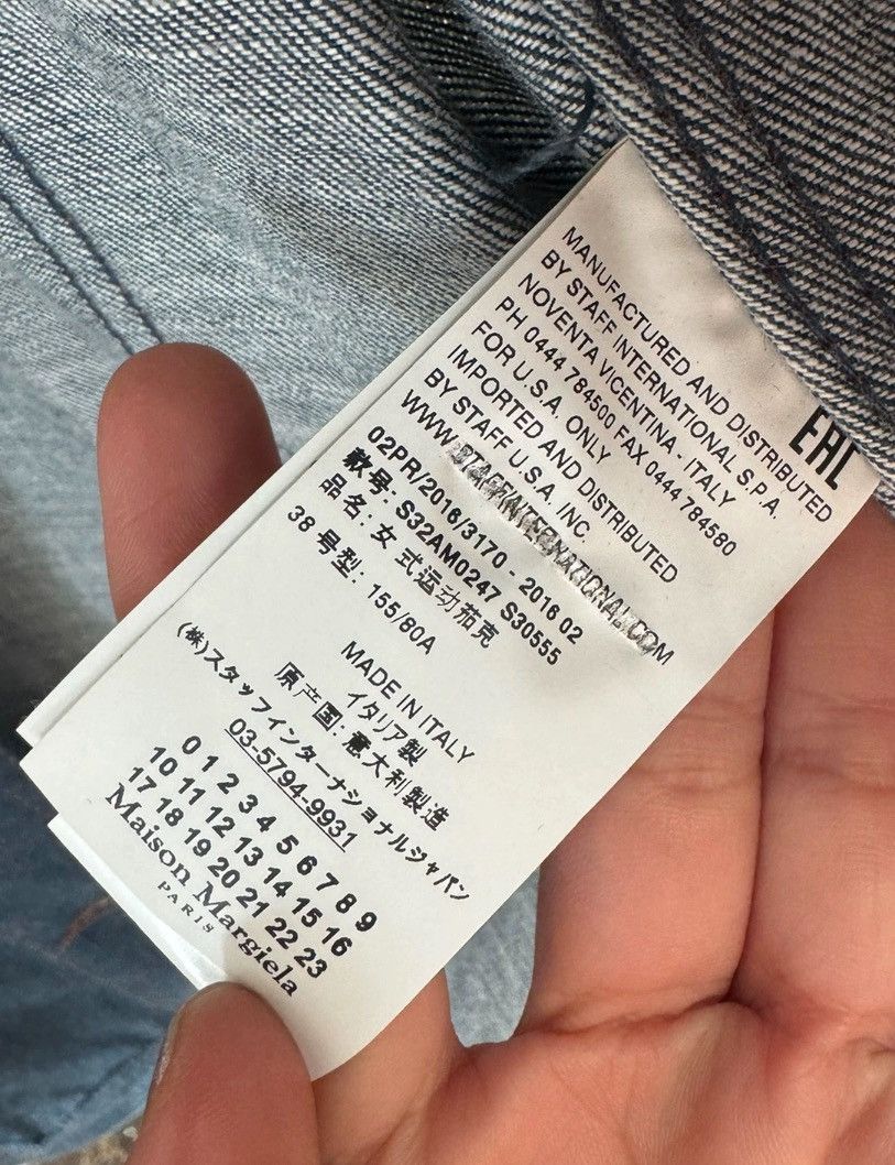 Maison Margiela Maison Margiela Mm6 Denim Jacket 2412-Nextarrow Size S / US 4 / IT 40 - 4 Thumbnail
