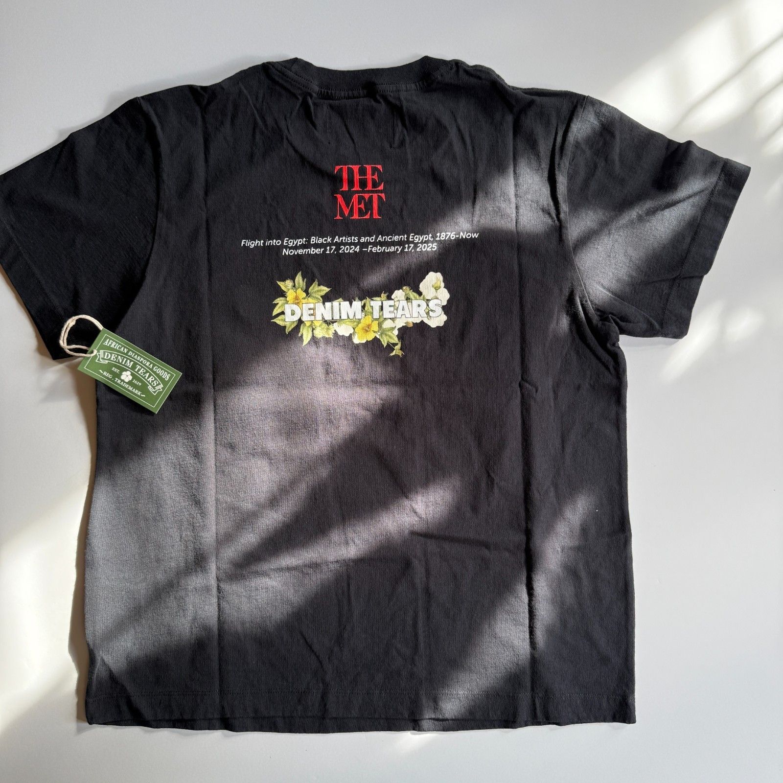 DENIM TEARS Denim Tears x The Met Flight Into Egypt Black T-Shirt Size US L / EU 52-54 / 3 - 4 Thumbnail