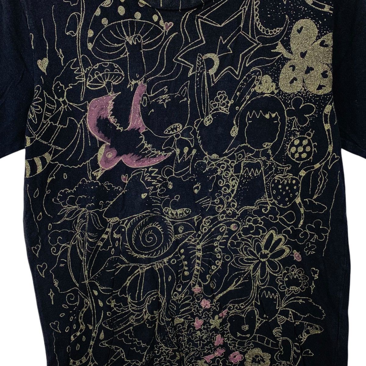 Tsumori Chisato Vintage TSUMORI CHISATO Bird Of Paradise Illustration Tee Size S / US 4 / IT 40 - 3 Thumbnail