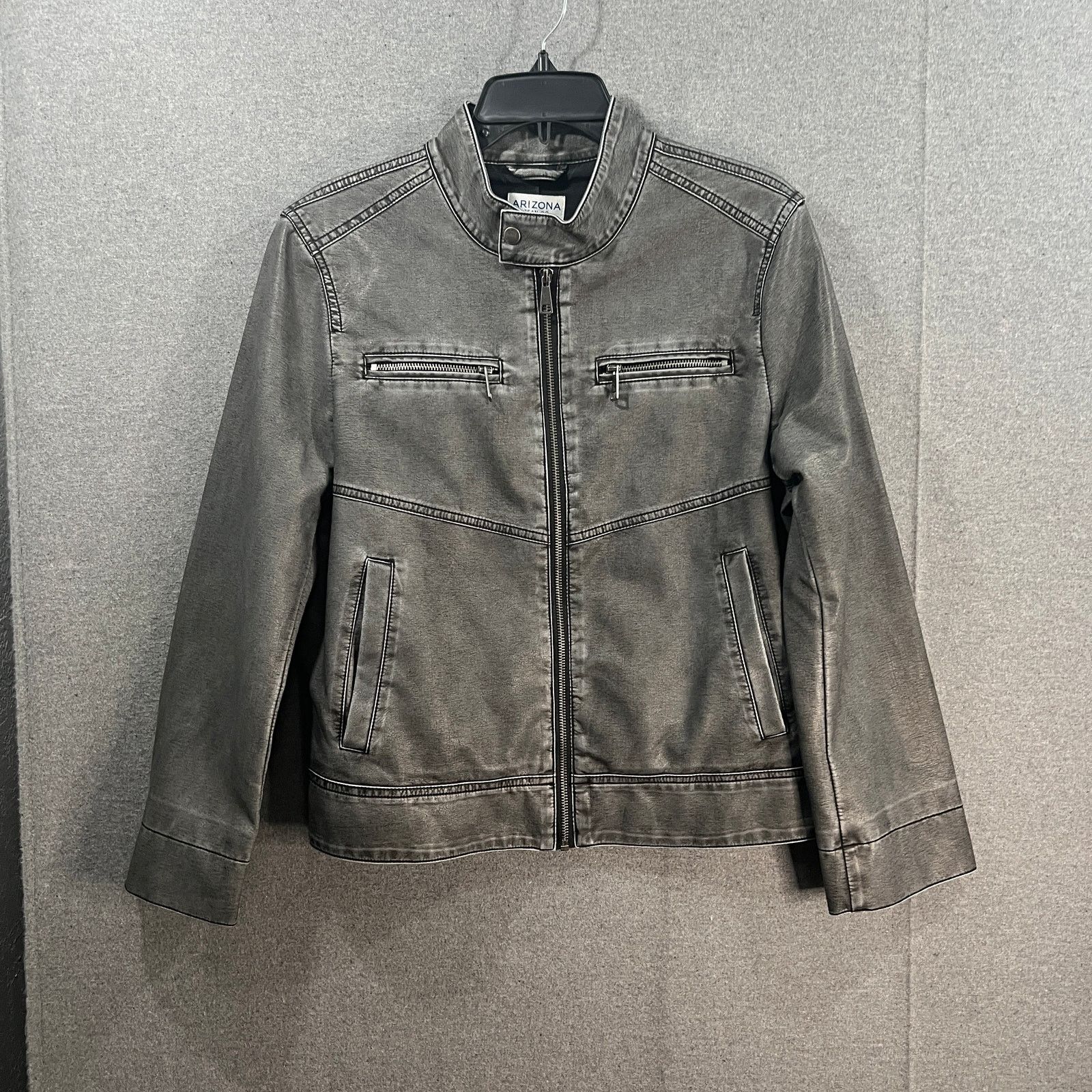 Other Arizona Womens Faux Leather Lightweight Motorcycle Size M / US 6-8 / IT 42-44 - 1 Thumbnail