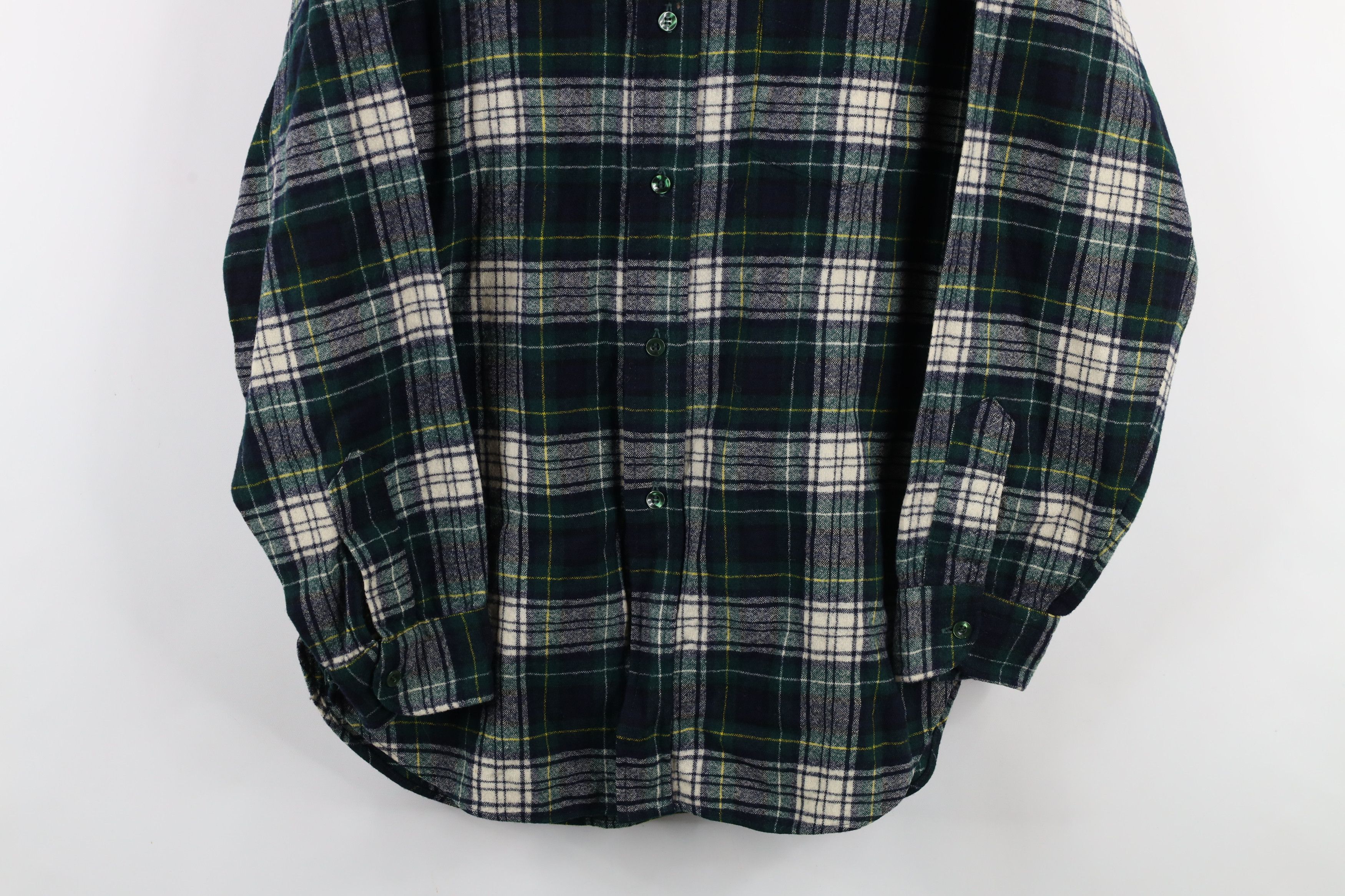 Pendleton × Vintage Vintage 70s Pendleton Virgin Collared Button Shirt Plaid USA Size US M / EU 48-50 / 2 - 3 Thumbnail